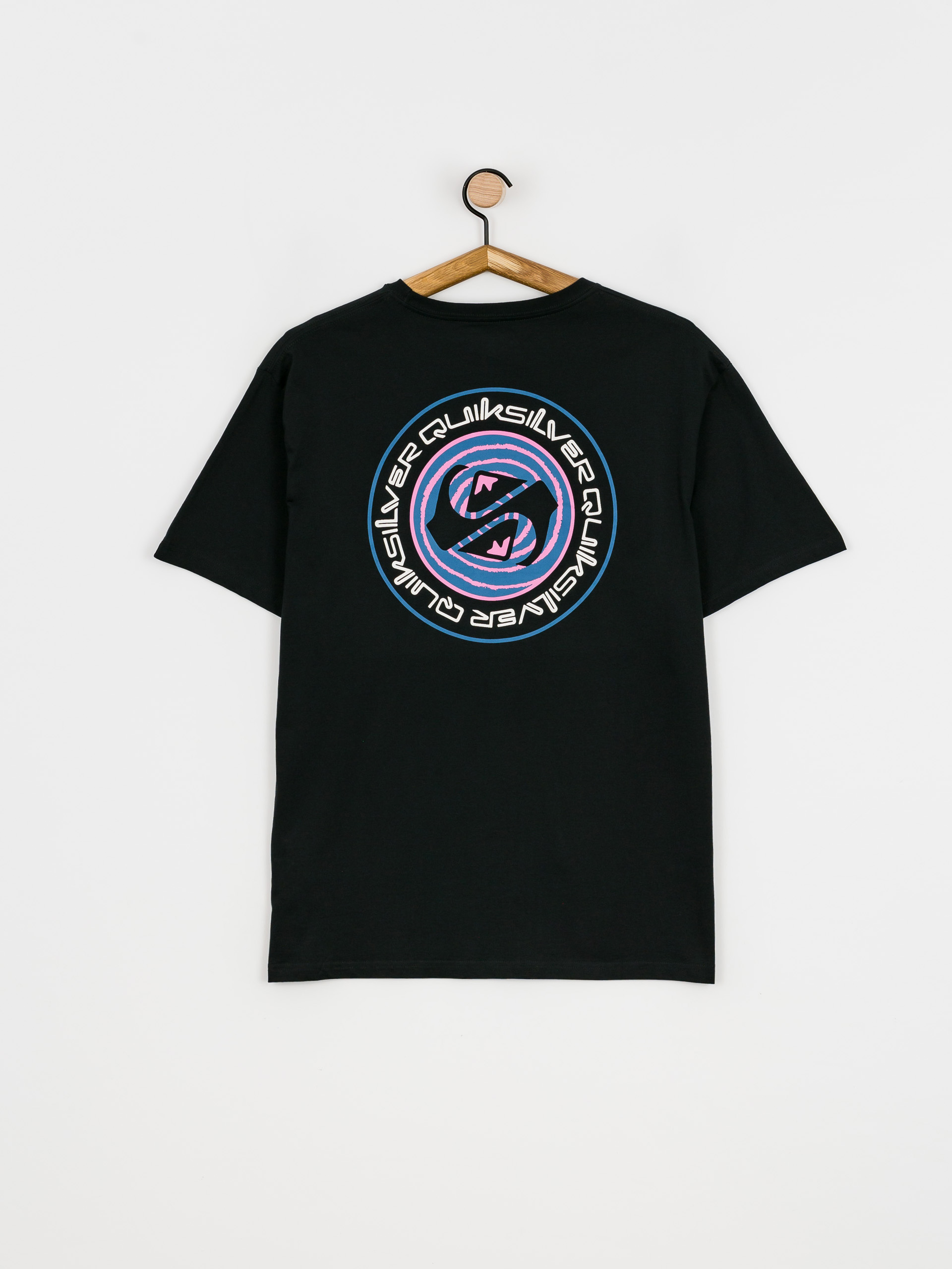 T-shirt Quiksilver Circle Game (black)
