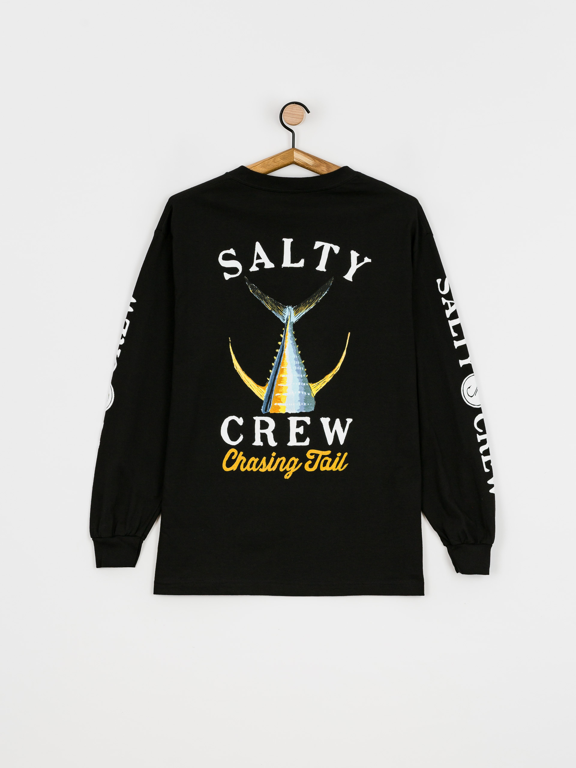 Longsleeve Salty Crew Tailed (black)