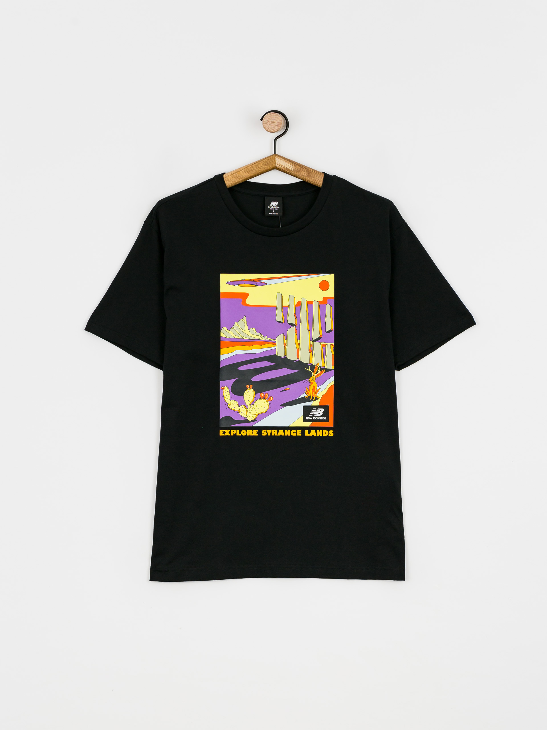 T-shirt New Balance All Terrain Graphic (black)