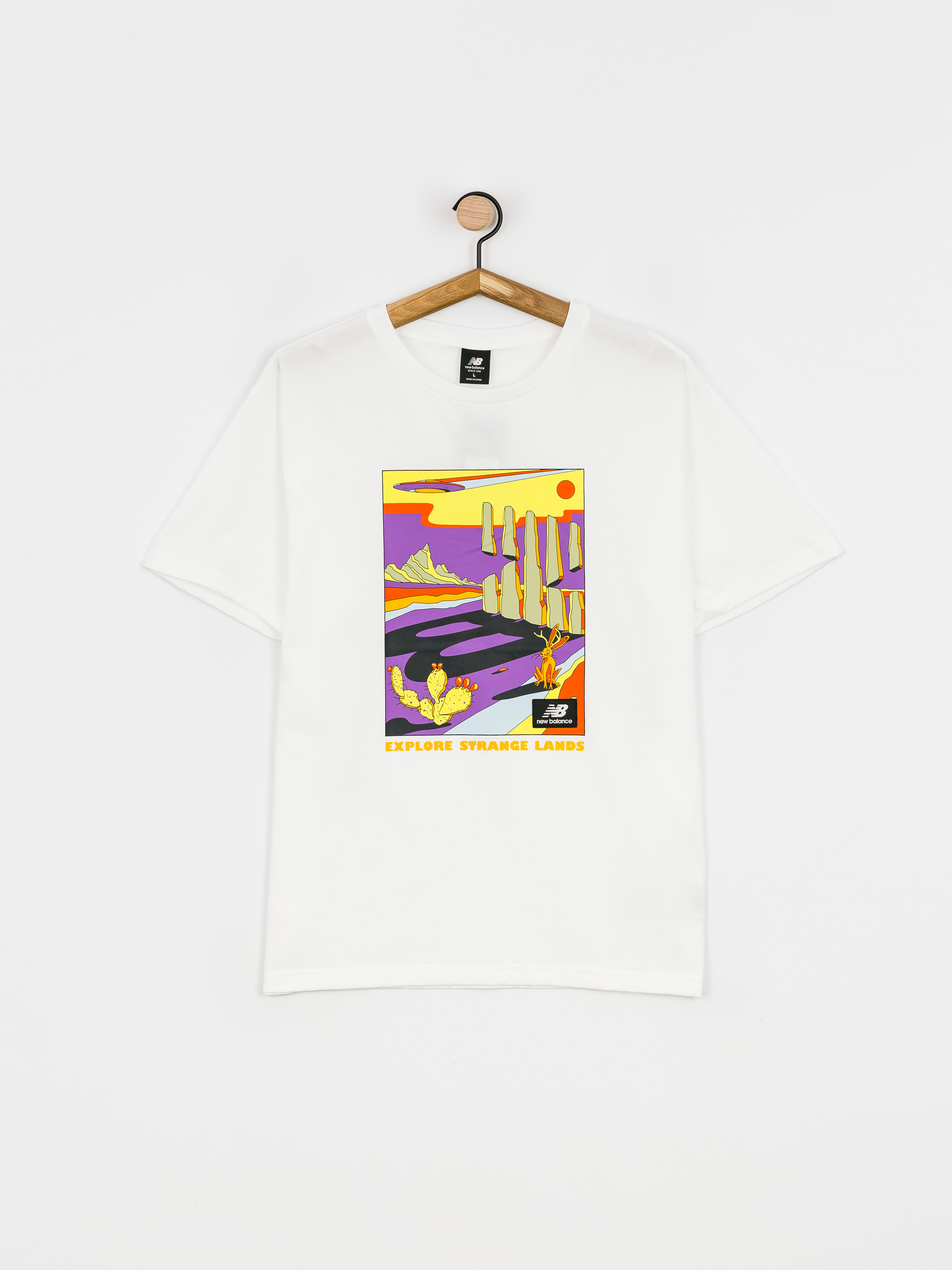 T-shirt New Balance All Terrain Graphic (white)