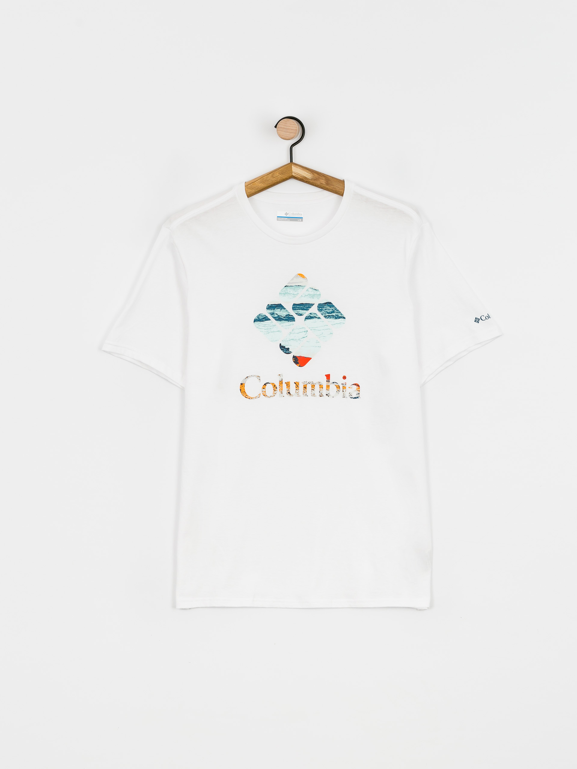 T-shirt Columbia Rapid Ridge (white/hyper nature)