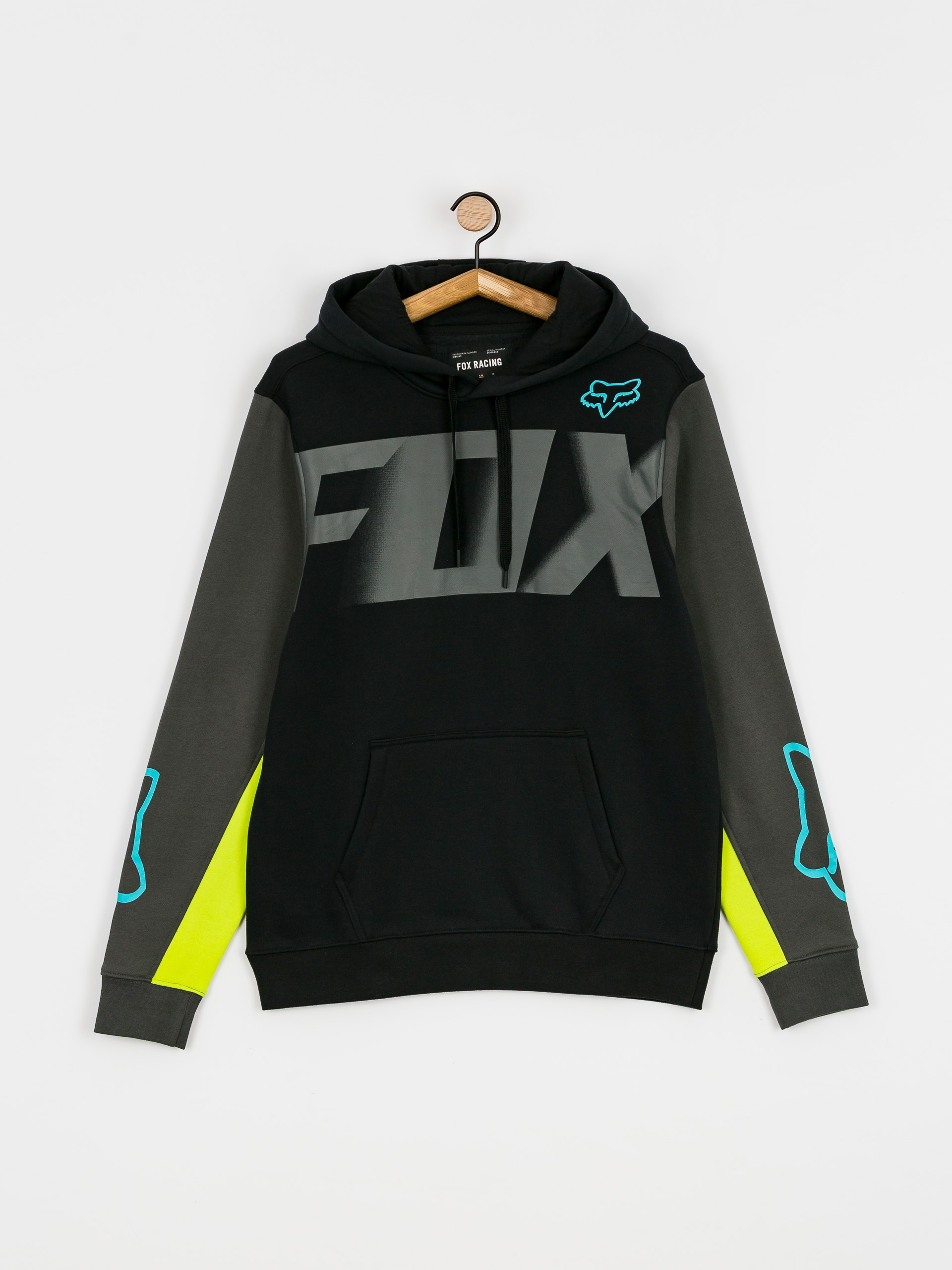 Bluza z kapturem Fox Rkane HD (blk)