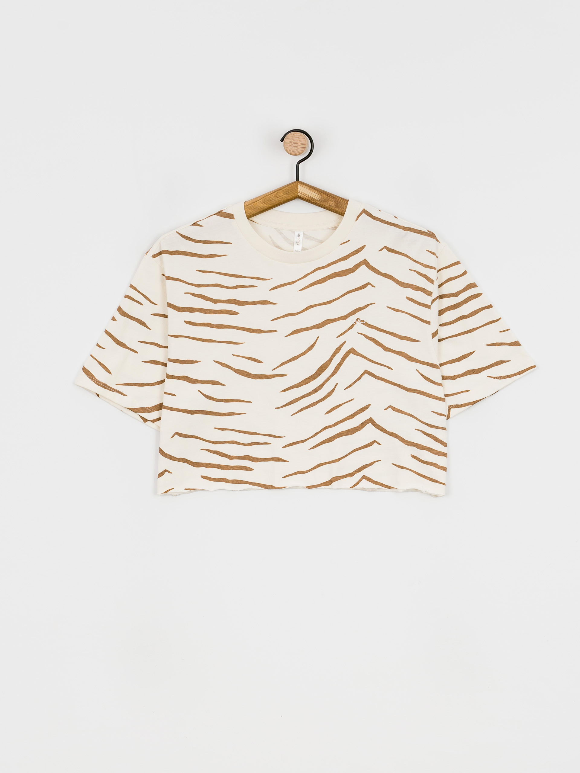 T-shirt RVCA Test Drive Crop Wmn (wood)