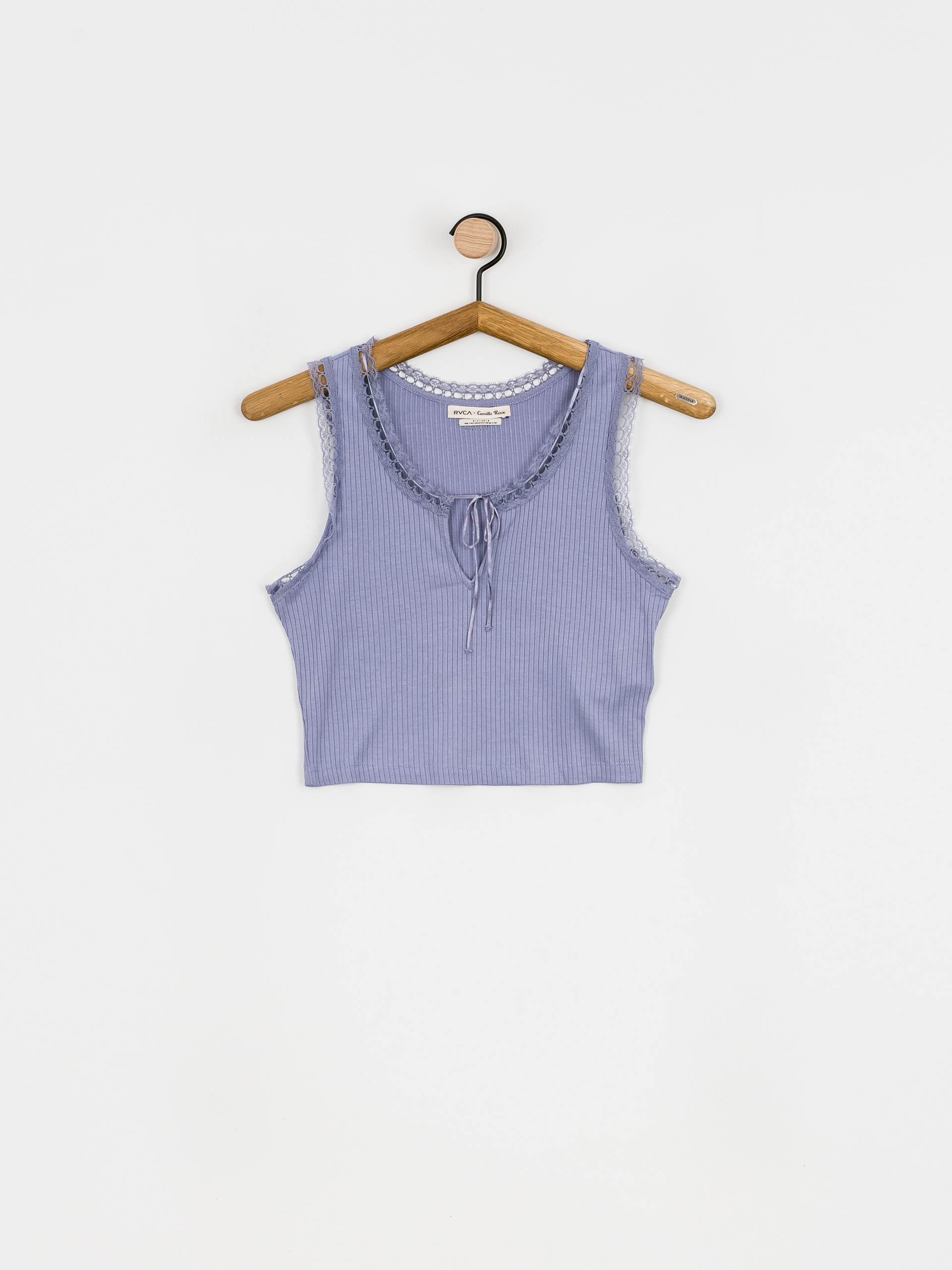 Koszulka RVCA Mille Wmn (grey purple)