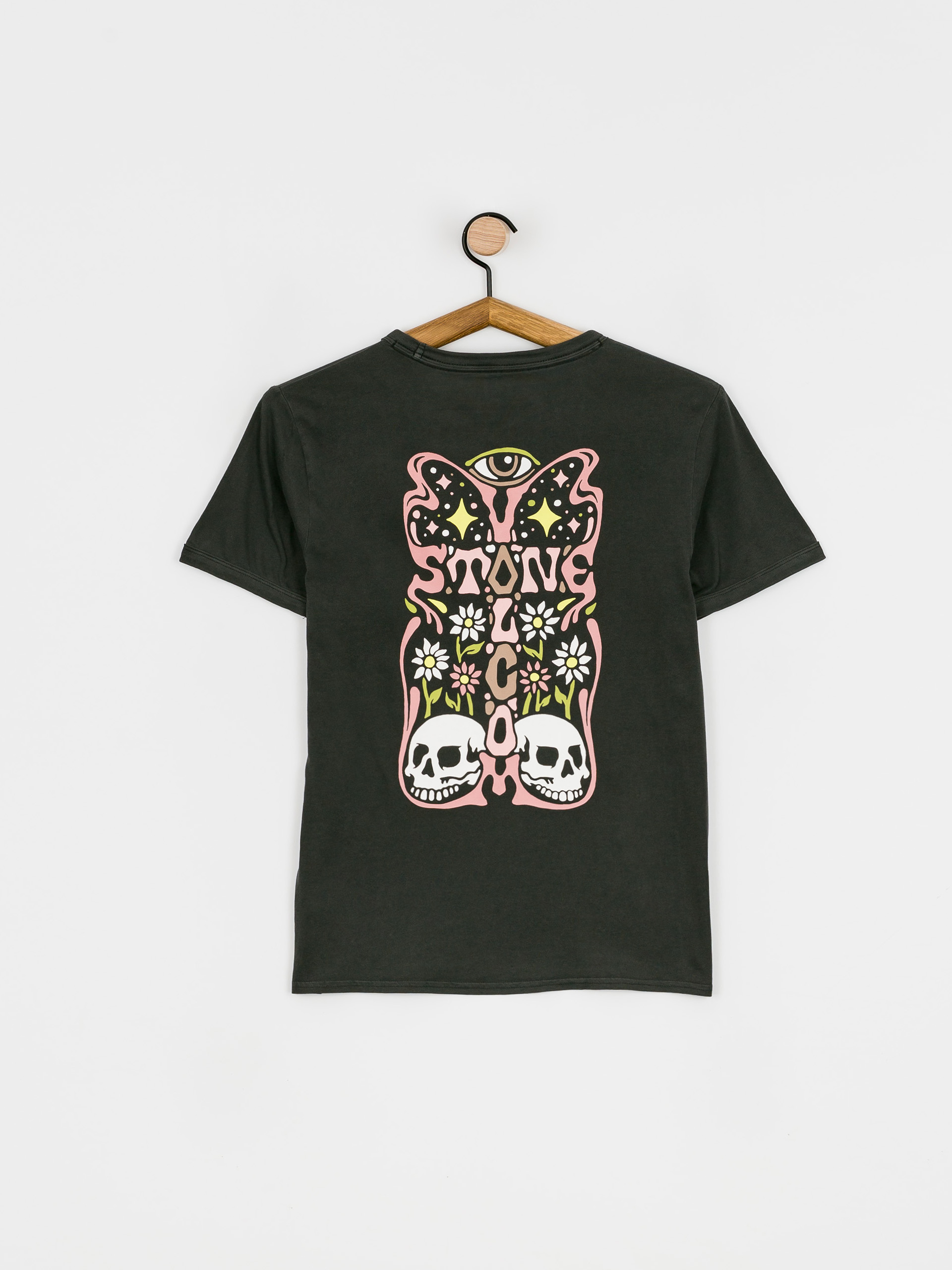 T-shirt Volcom Truly Ringer Wmn (black)