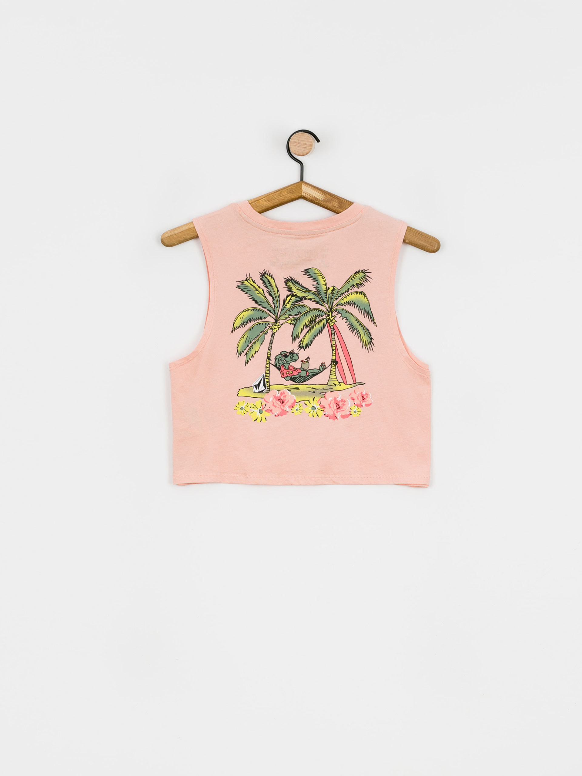 Koszulka Volcom Stone Hour Crop Wmn (hazey pink)