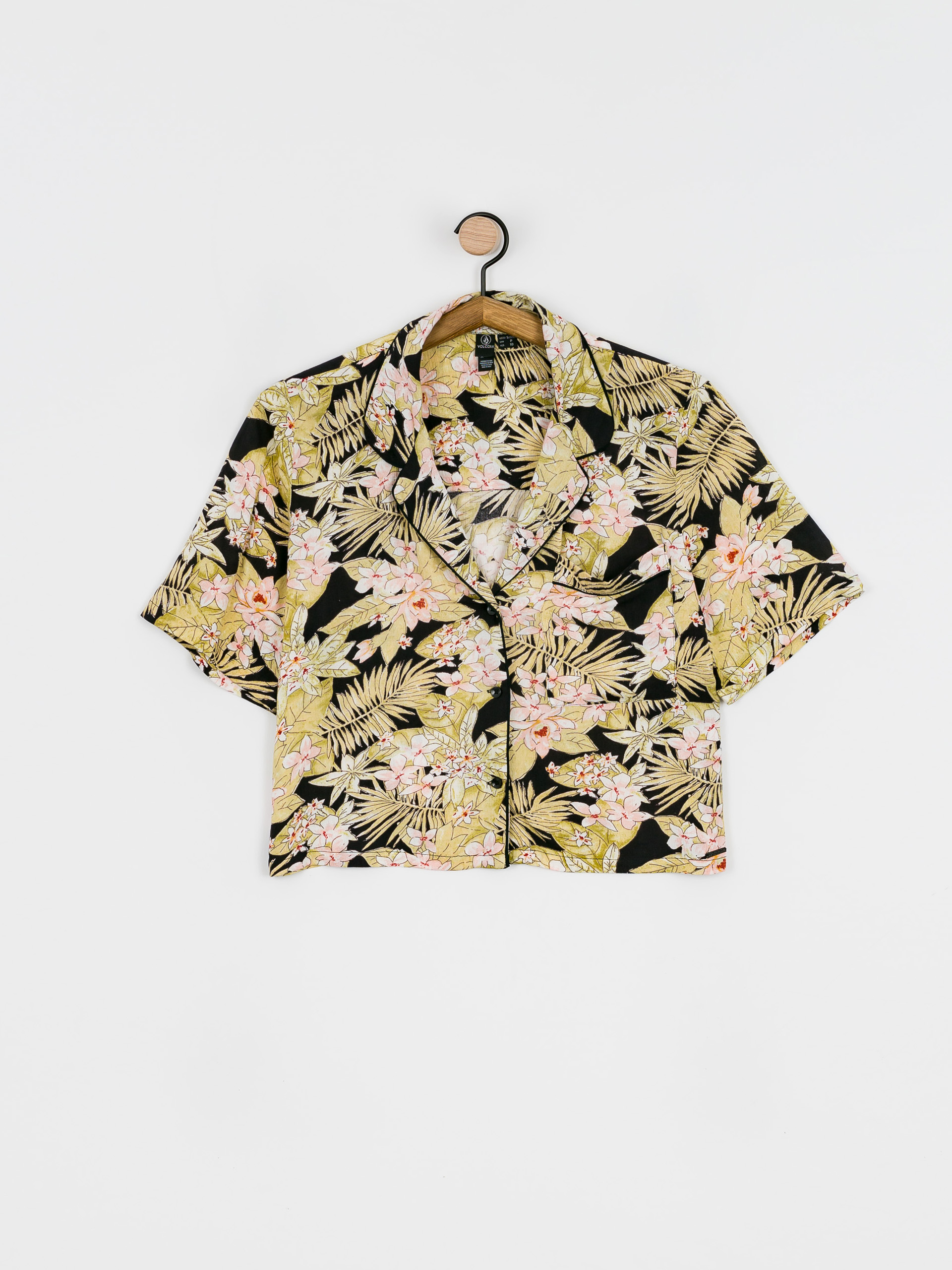 Koszula Volcom Static Bloom Top Wmn (black combo)