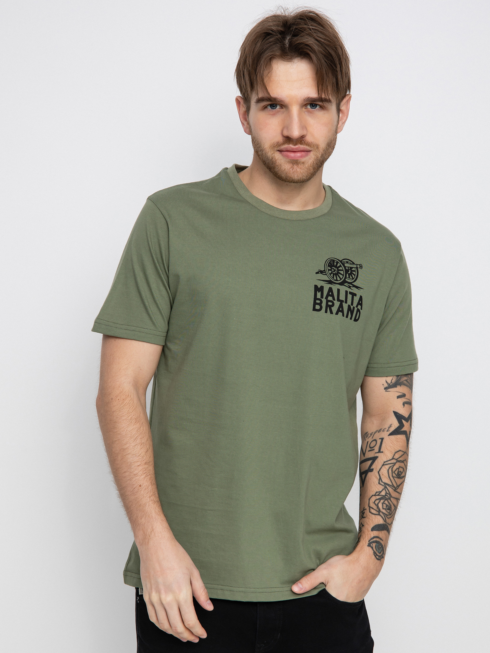 T-shirt Malita Bomb (olive)