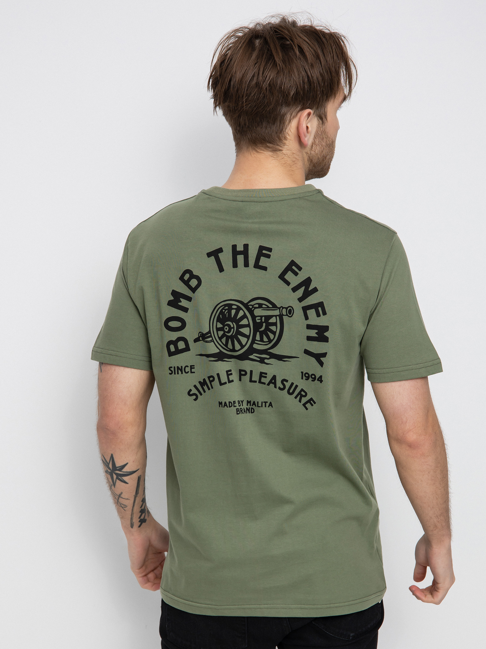 T-shirt Malita Bomb (olive)