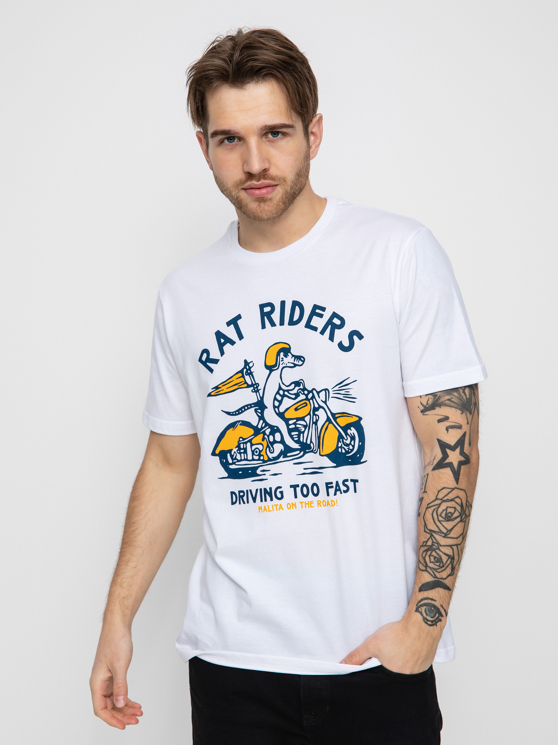 T-shirt Malita Rat Riders (white)