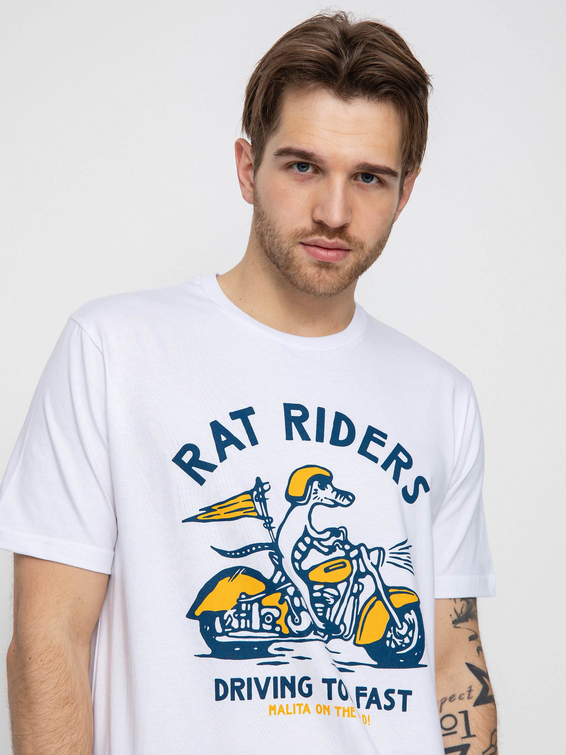 T-shirt Malita Rat Riders (white)