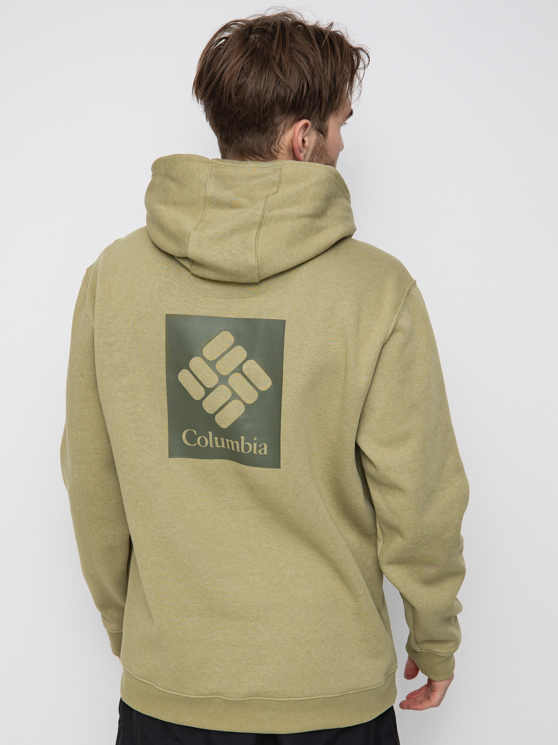Bluza z kapturem Columbia Basic Logo HD (savory heather)