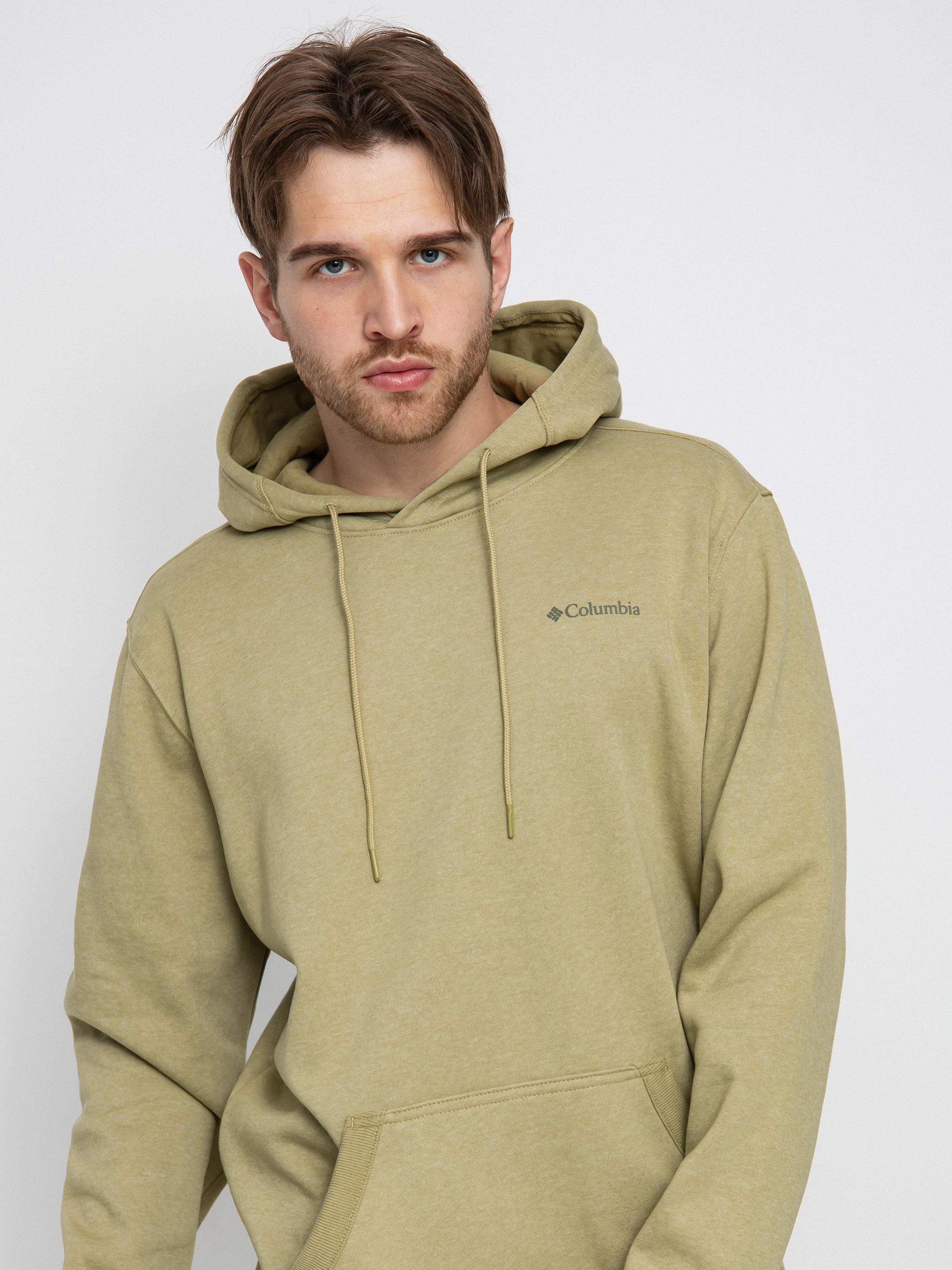 Bluza z kapturem Columbia Basic Logo HD (savory heather)