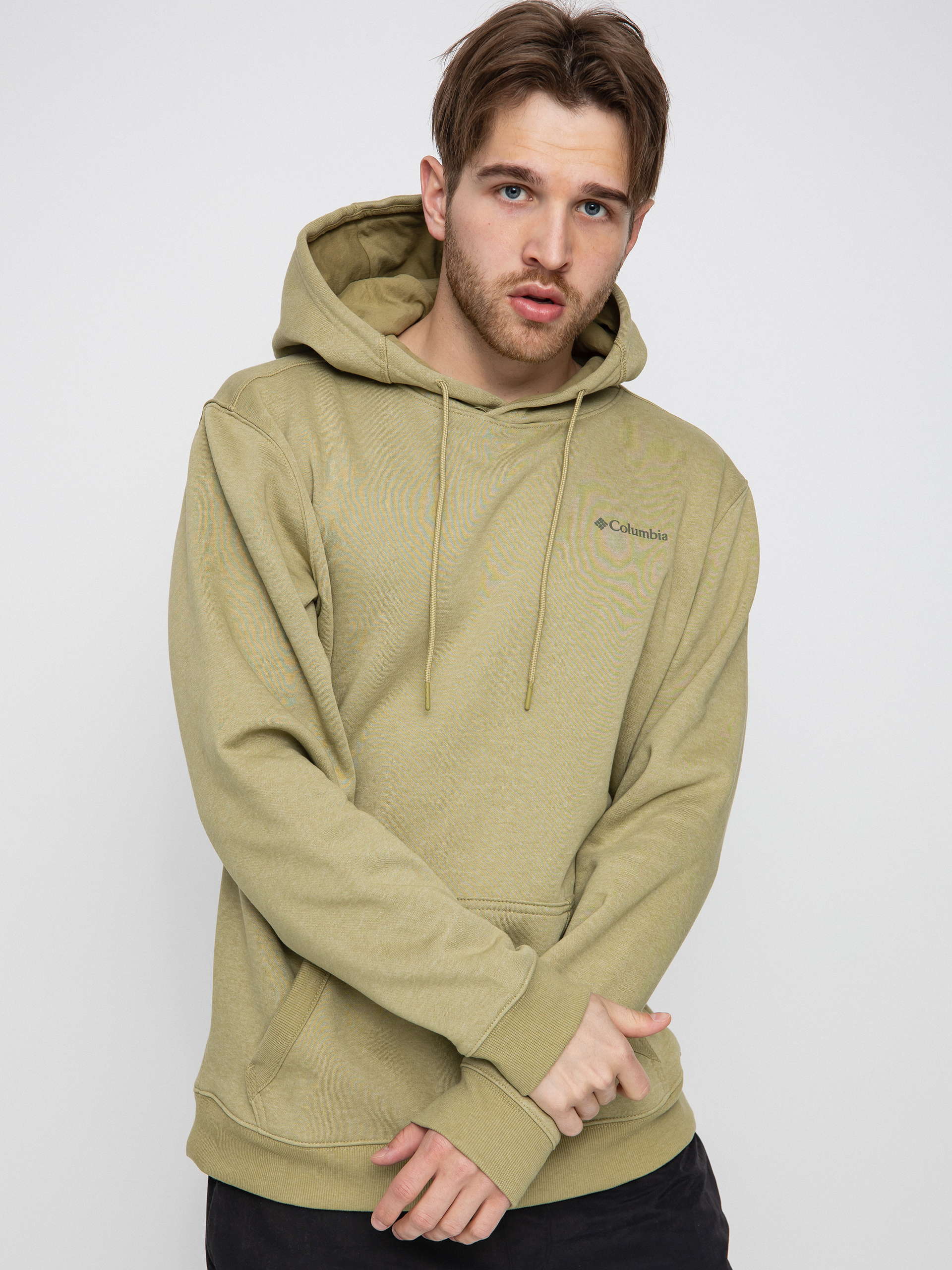 Bluza z kapturem Columbia Basic Logo HD (savory heather)