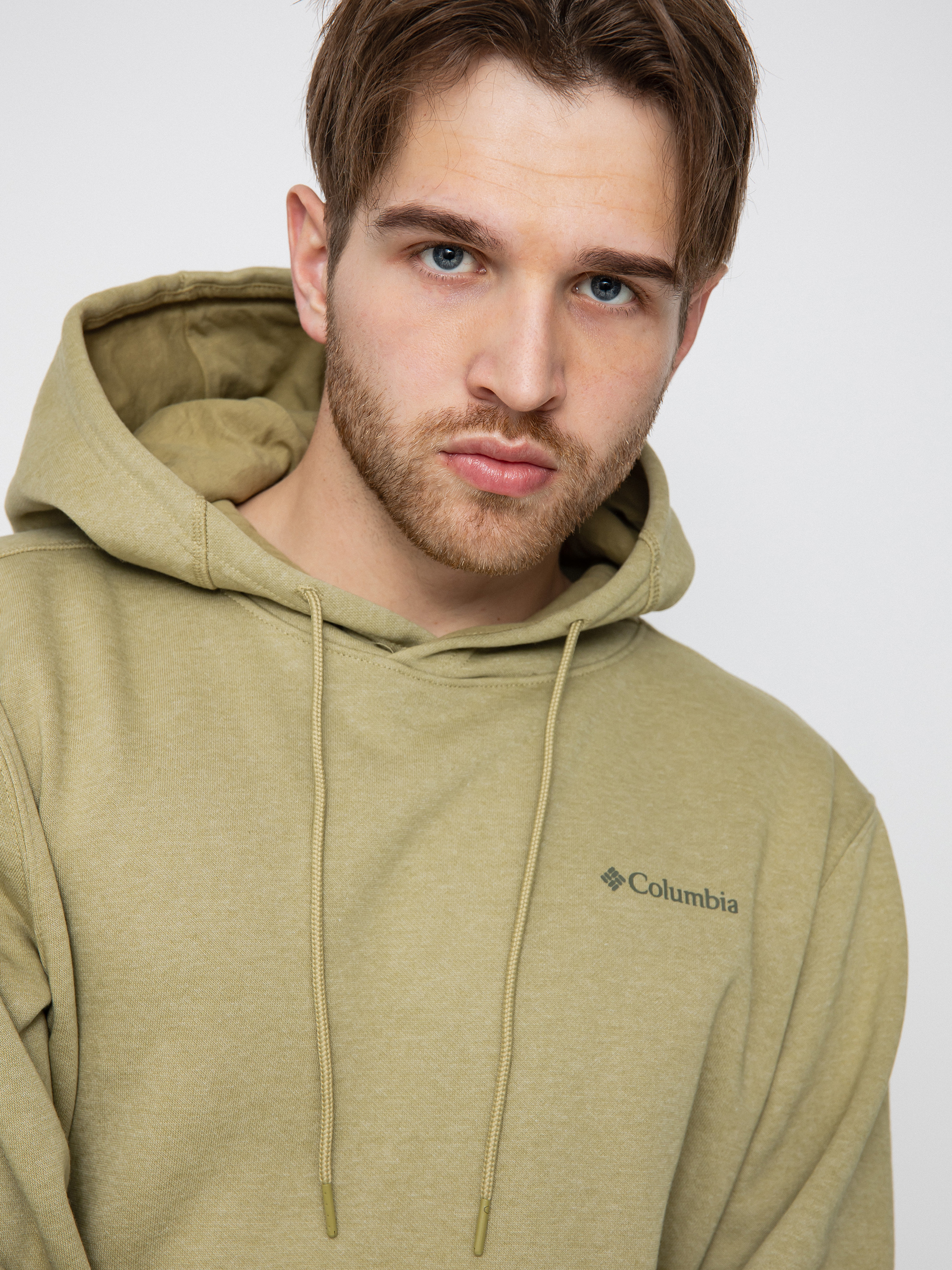 Bluza z kapturem Columbia Basic Logo HD (savory heather)