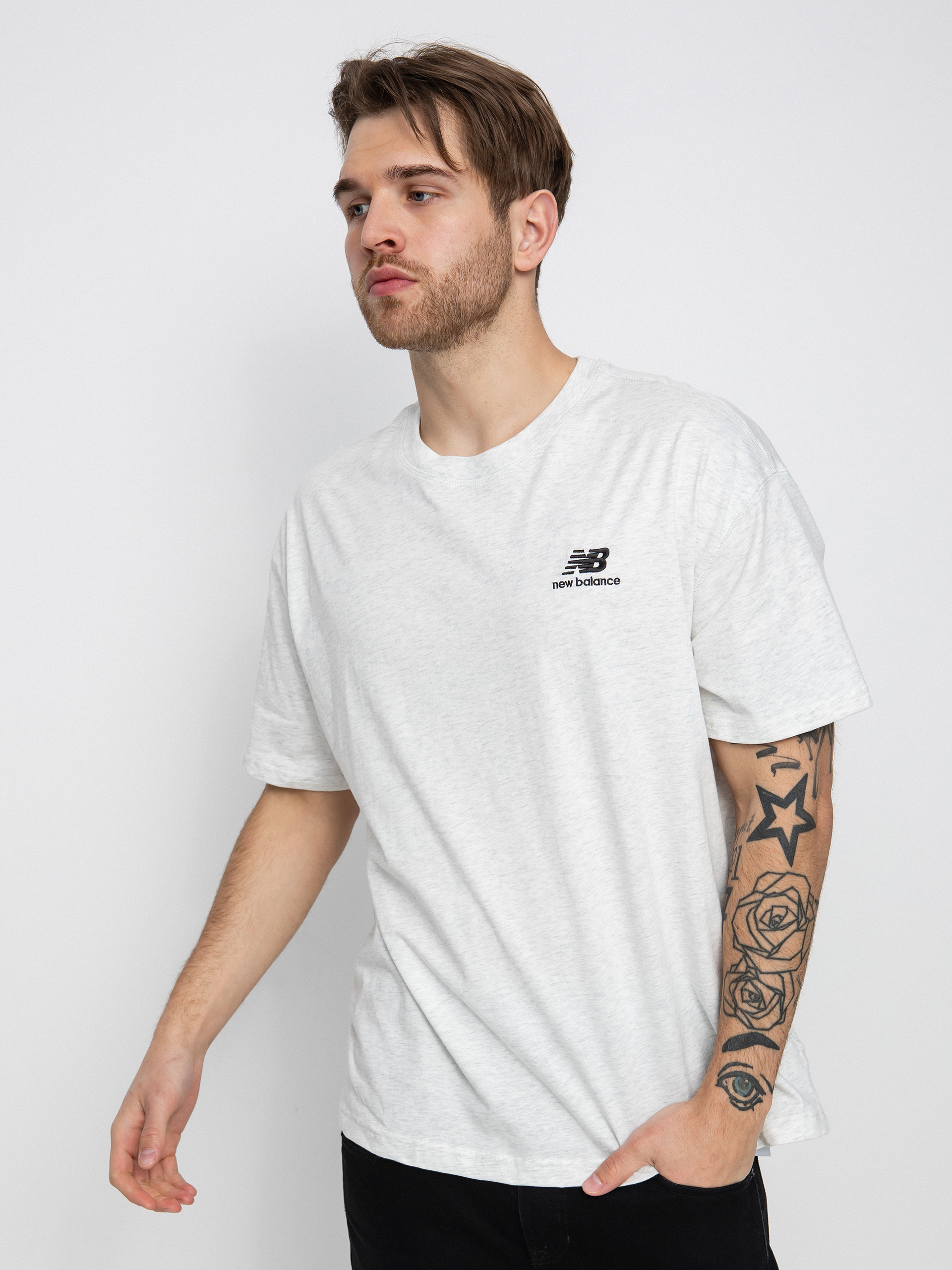 T-shirt New Balance Essentials Uni Ssentials (grey)