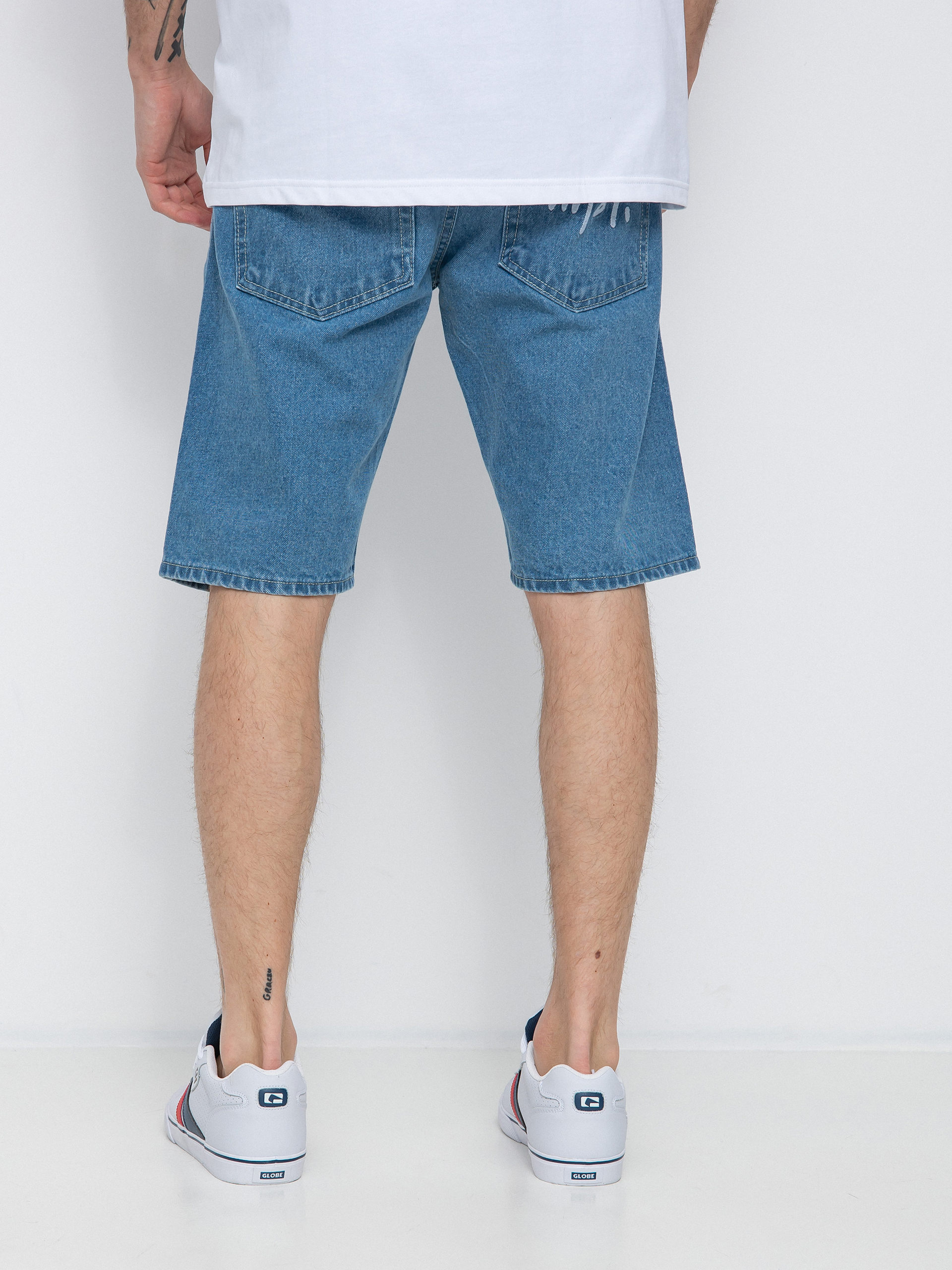 Szorty MassDnm Signature Jeans Straight Fit (light blue)