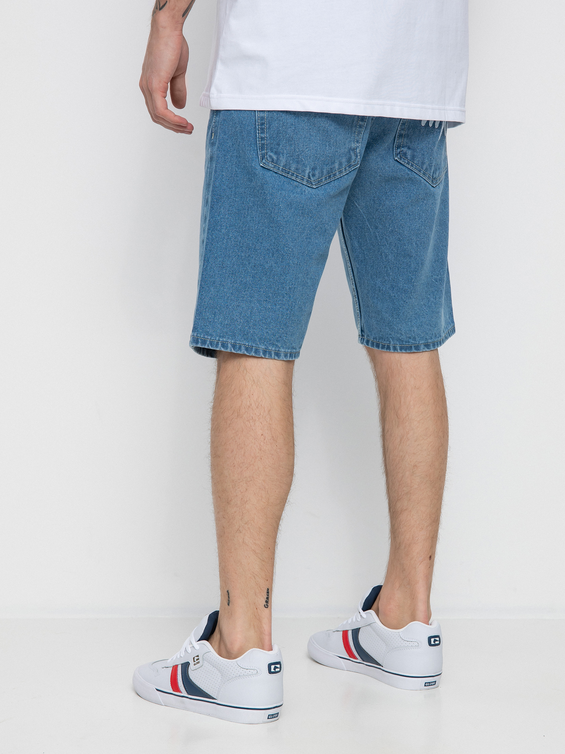 Szorty MassDnm Signature Jeans Straight Fit (light blue)