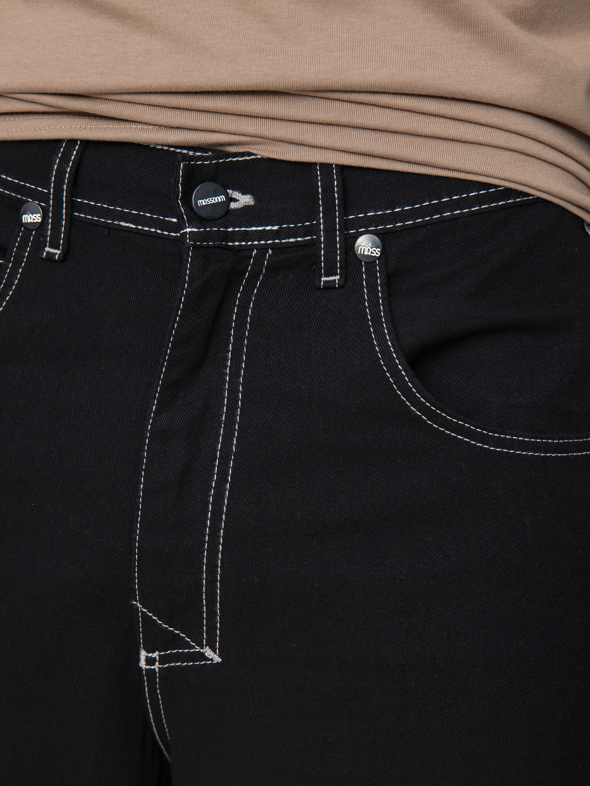 Szorty MassDnm Craft Baggy Fit (black)