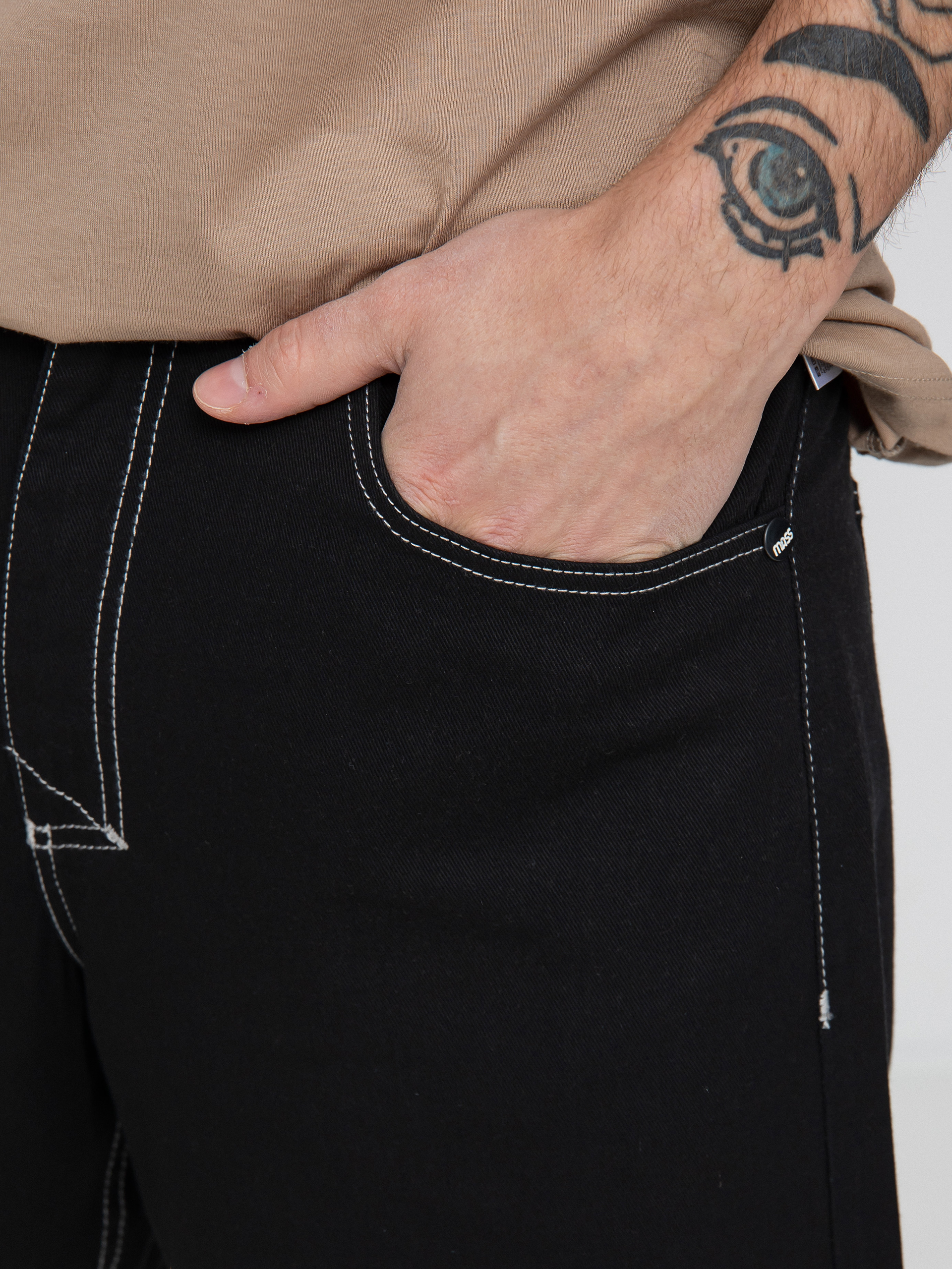 Szorty MassDnm Craft Baggy Fit (black)