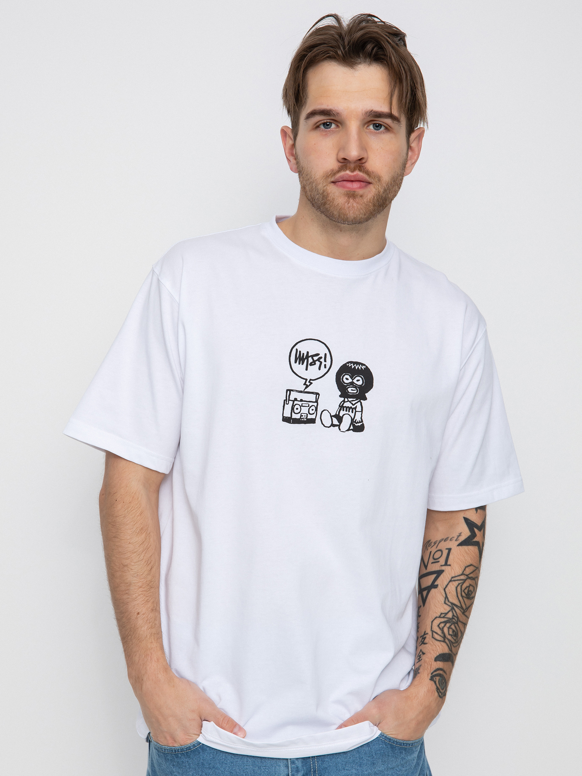 T-shirt MassDnm Hard Knock Life (white)