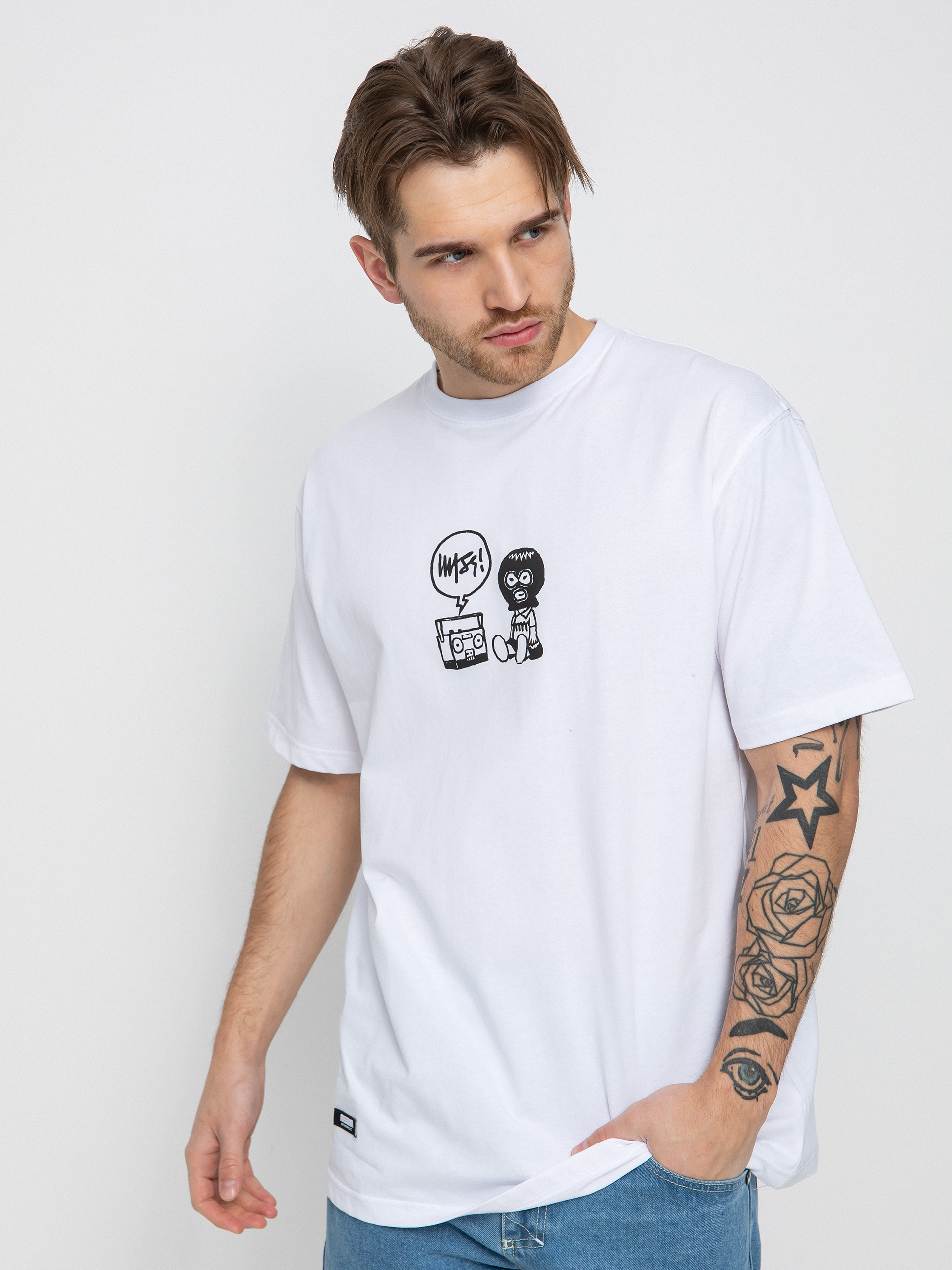 T-shirt MassDnm Hard Knock Life (white)