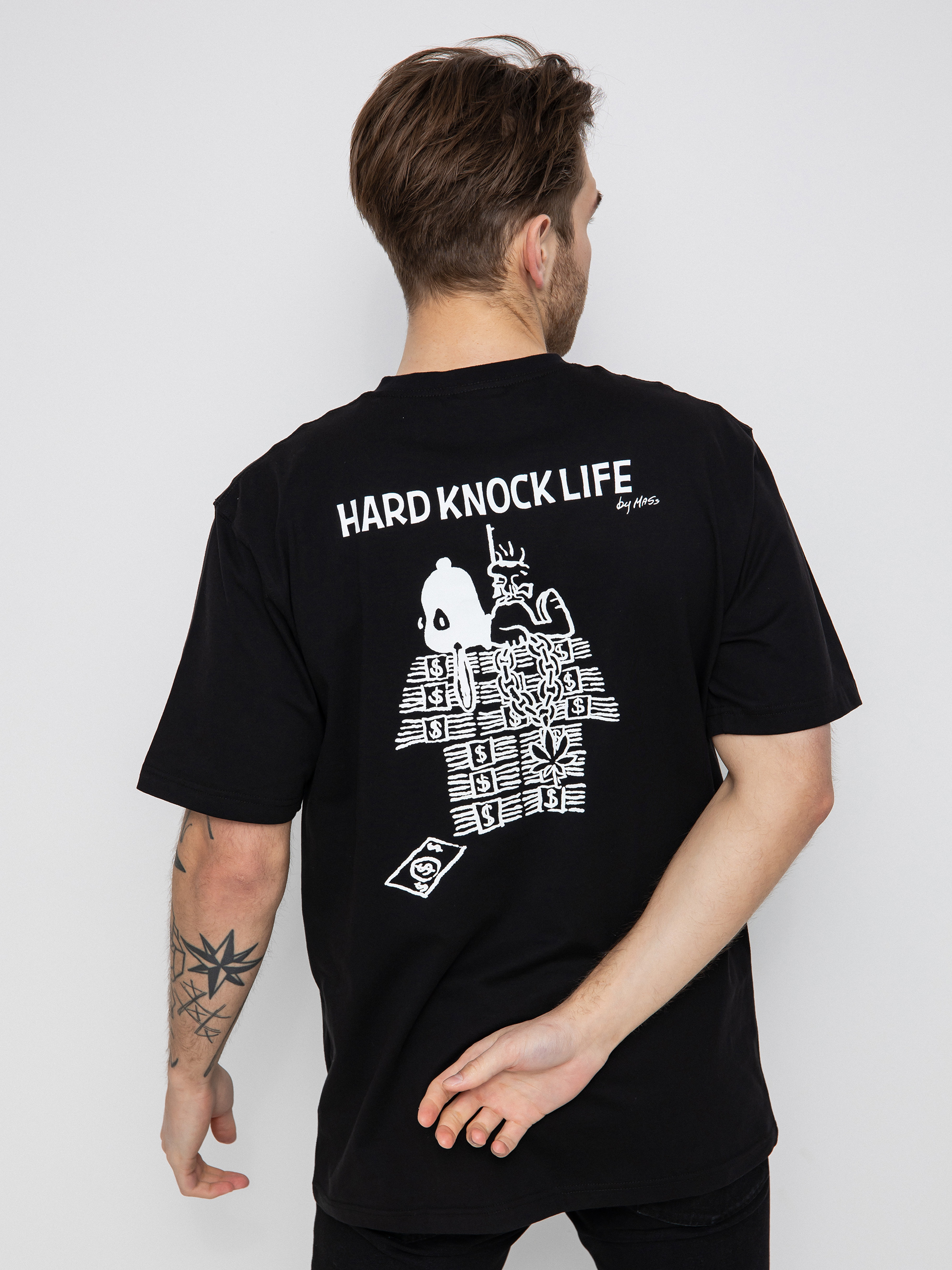 T-shirt MassDnm Hard Knock Life (black)
