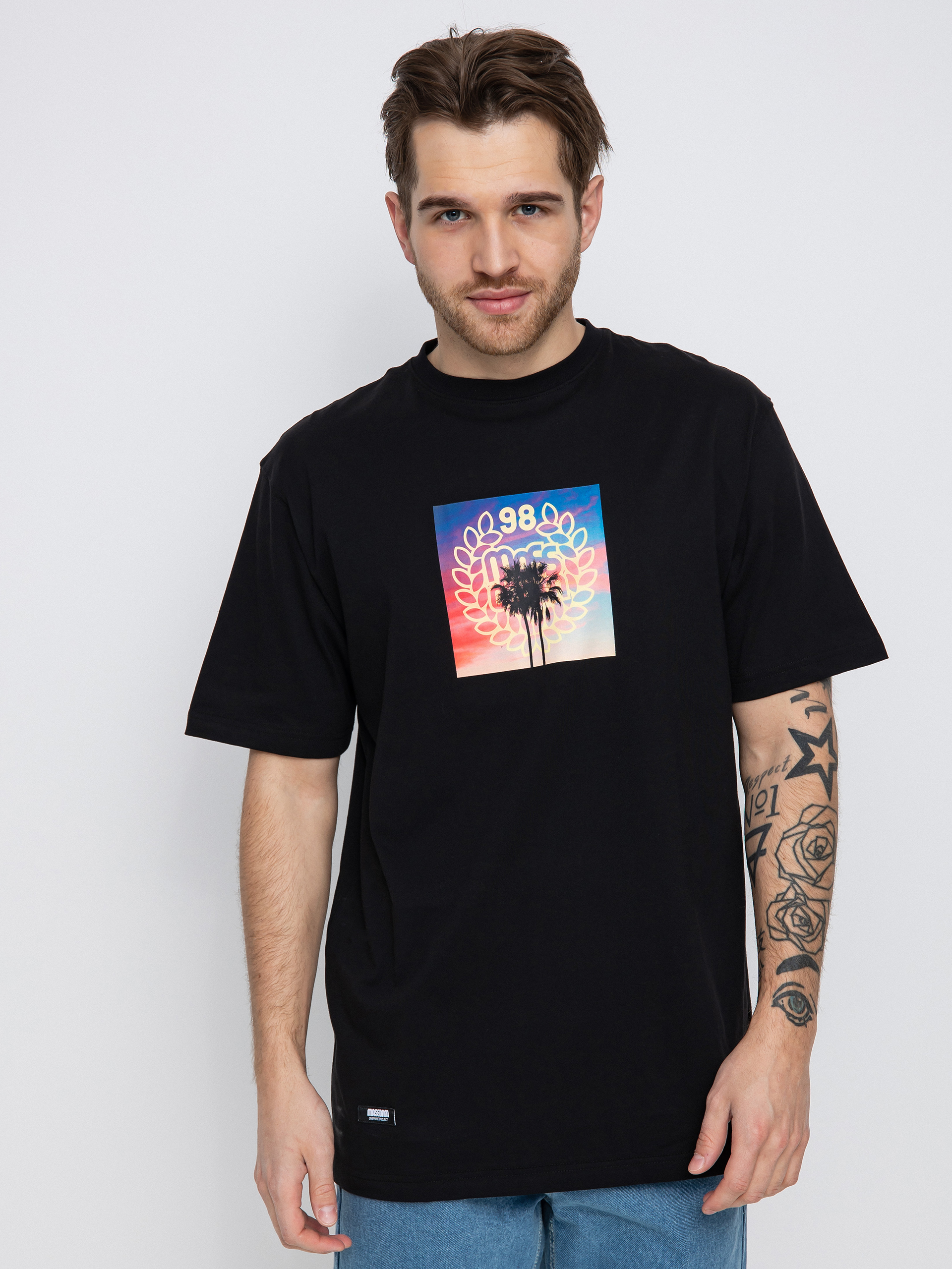 T-shirt MassDnm Palm (black)