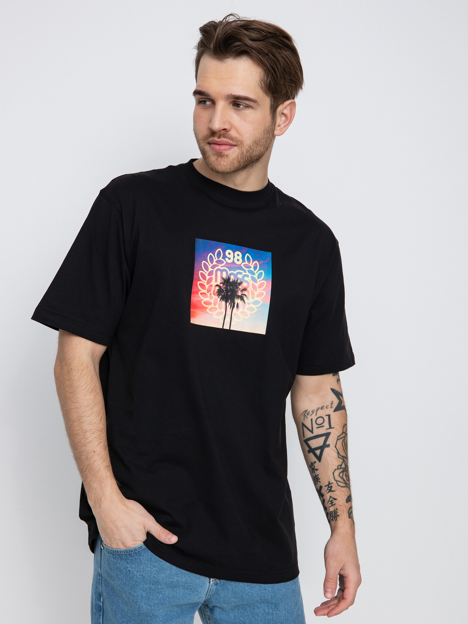 T-shirt MassDnm Palm (black)