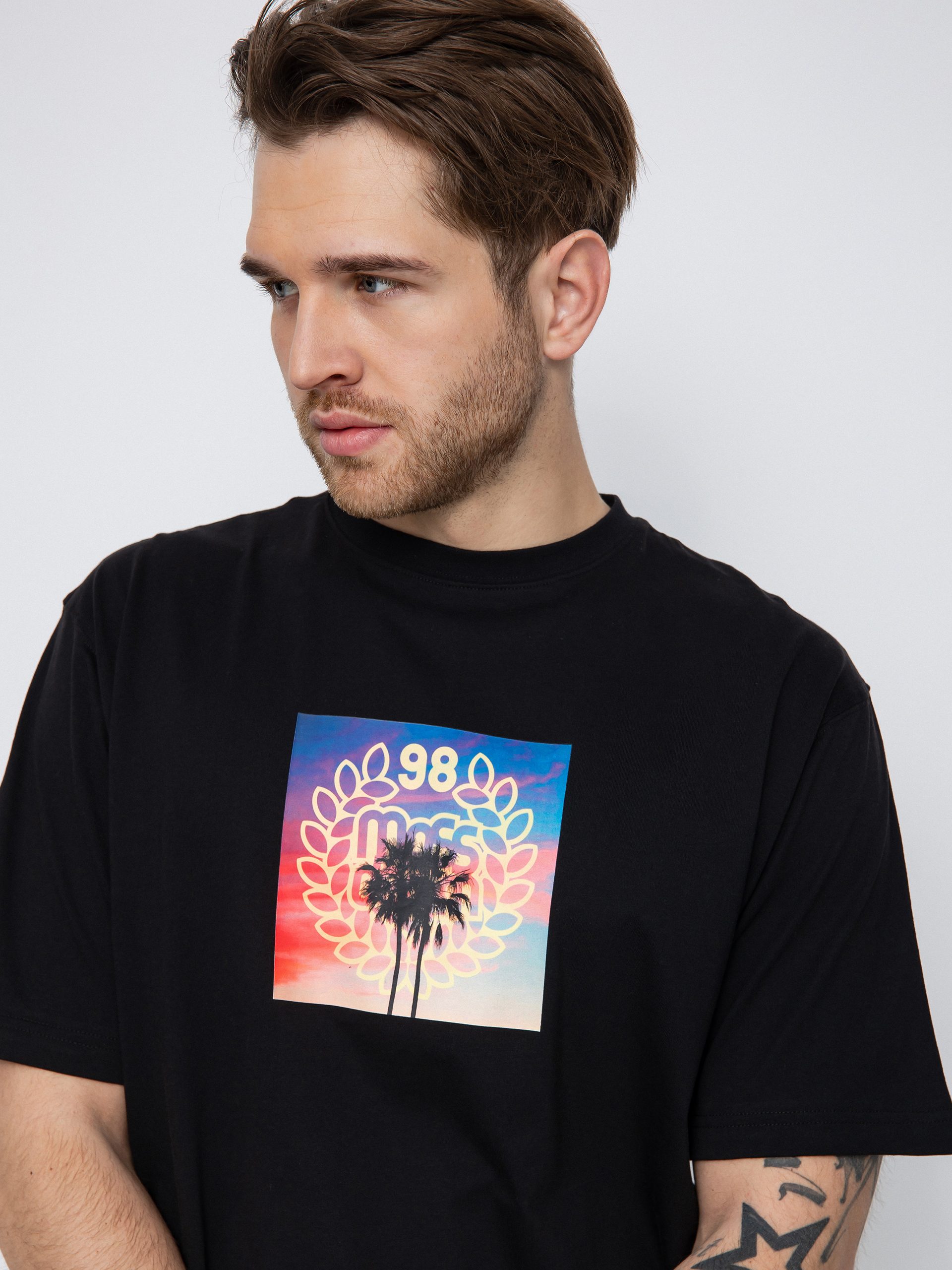 T-shirt MassDnm Palm (black)