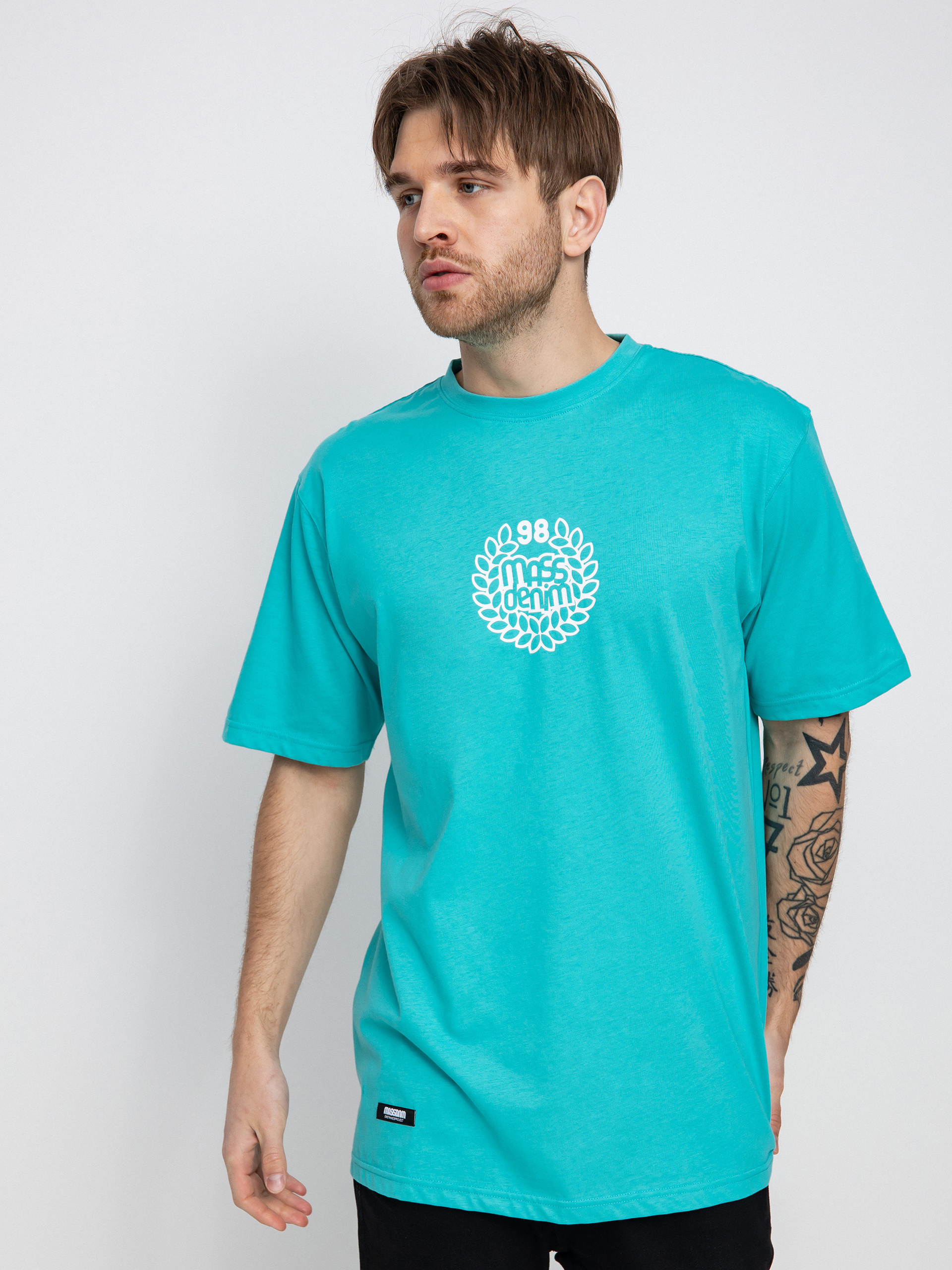 T-shirt MassDnm Base (turquoise)