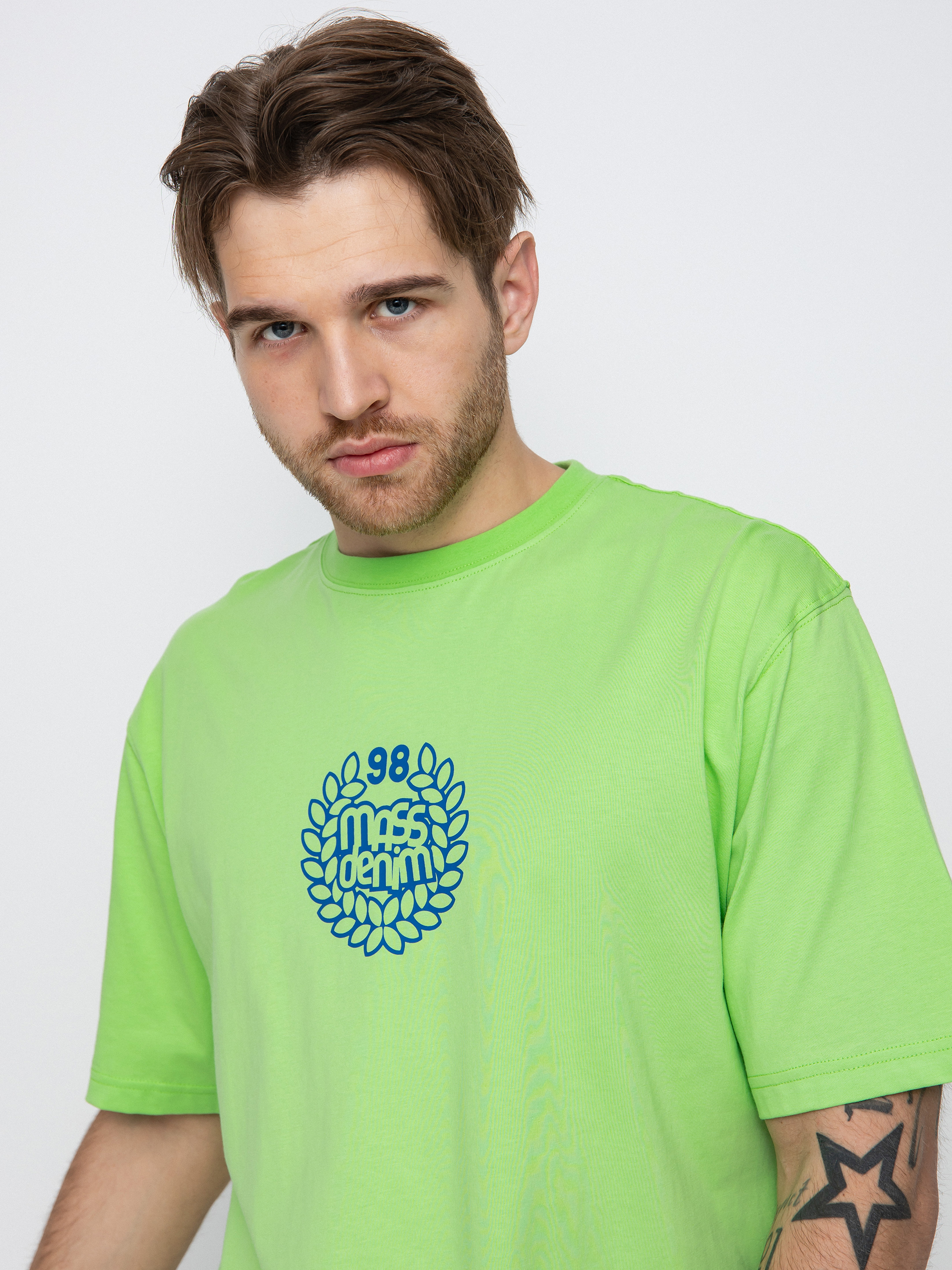 T-shirt MassDnm Base (lime)