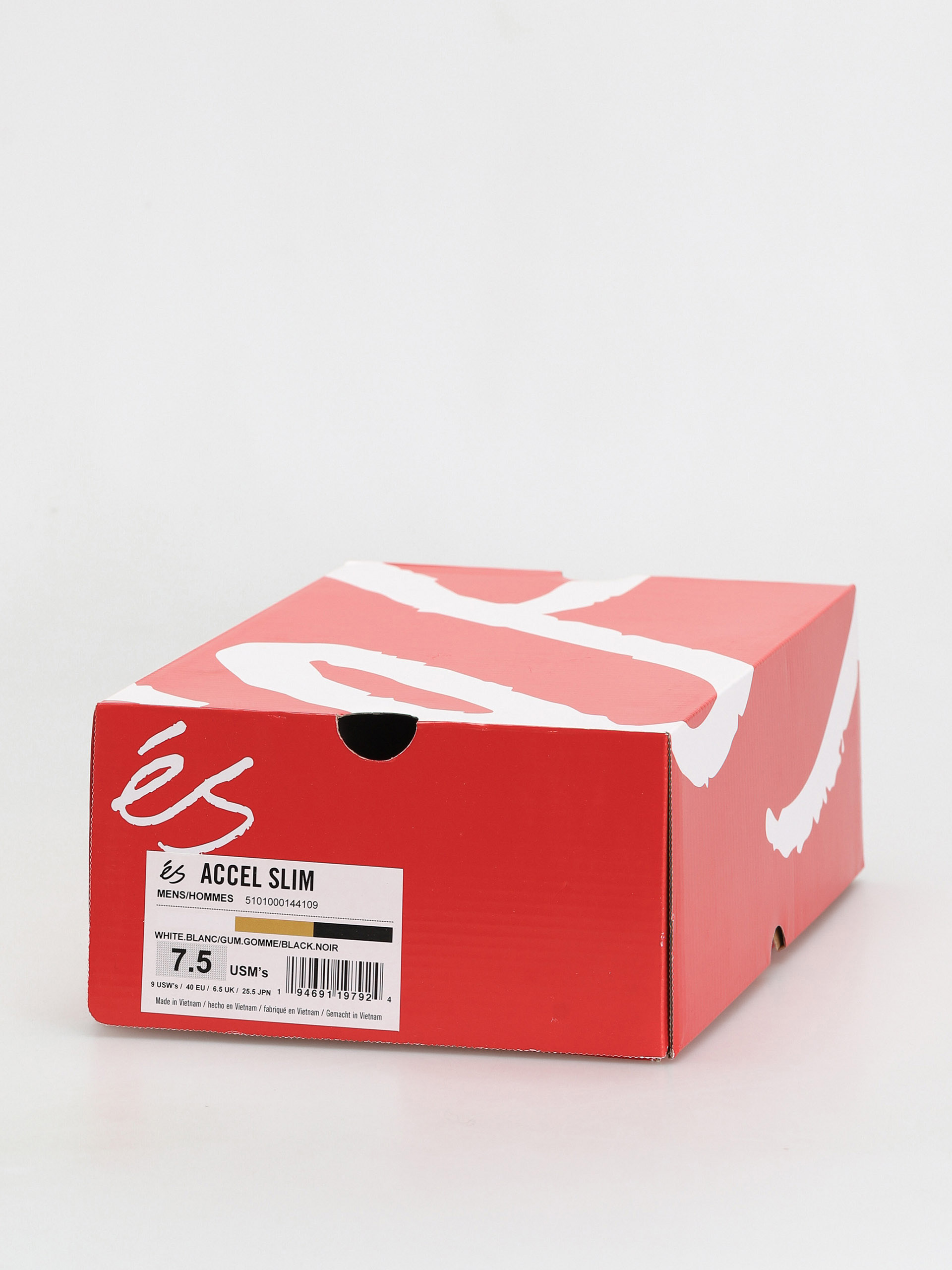 Buty eS Accel Slim (white/gum/black)