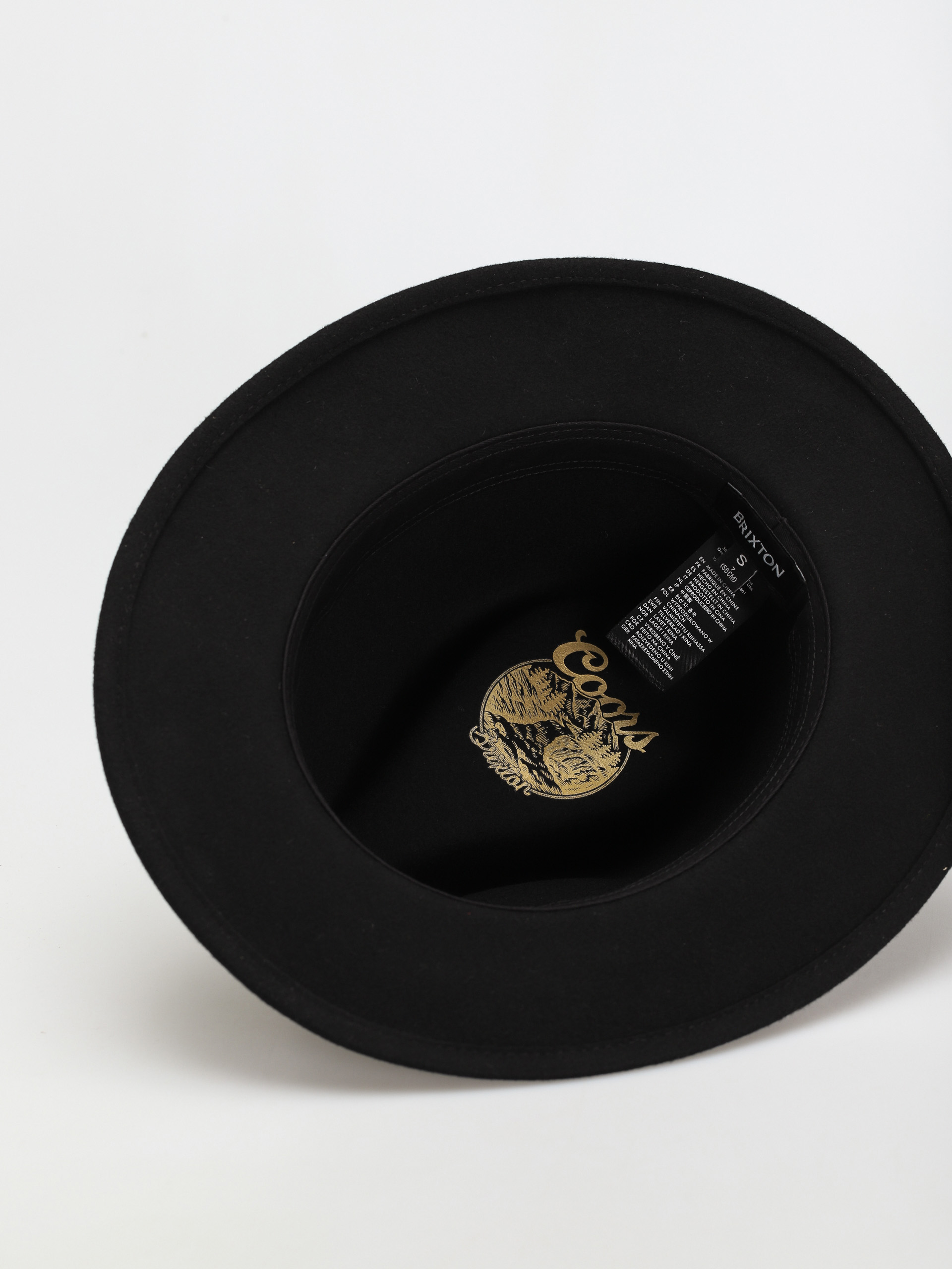 Kapelusz Brixton Coors Rocky Fedora (black)