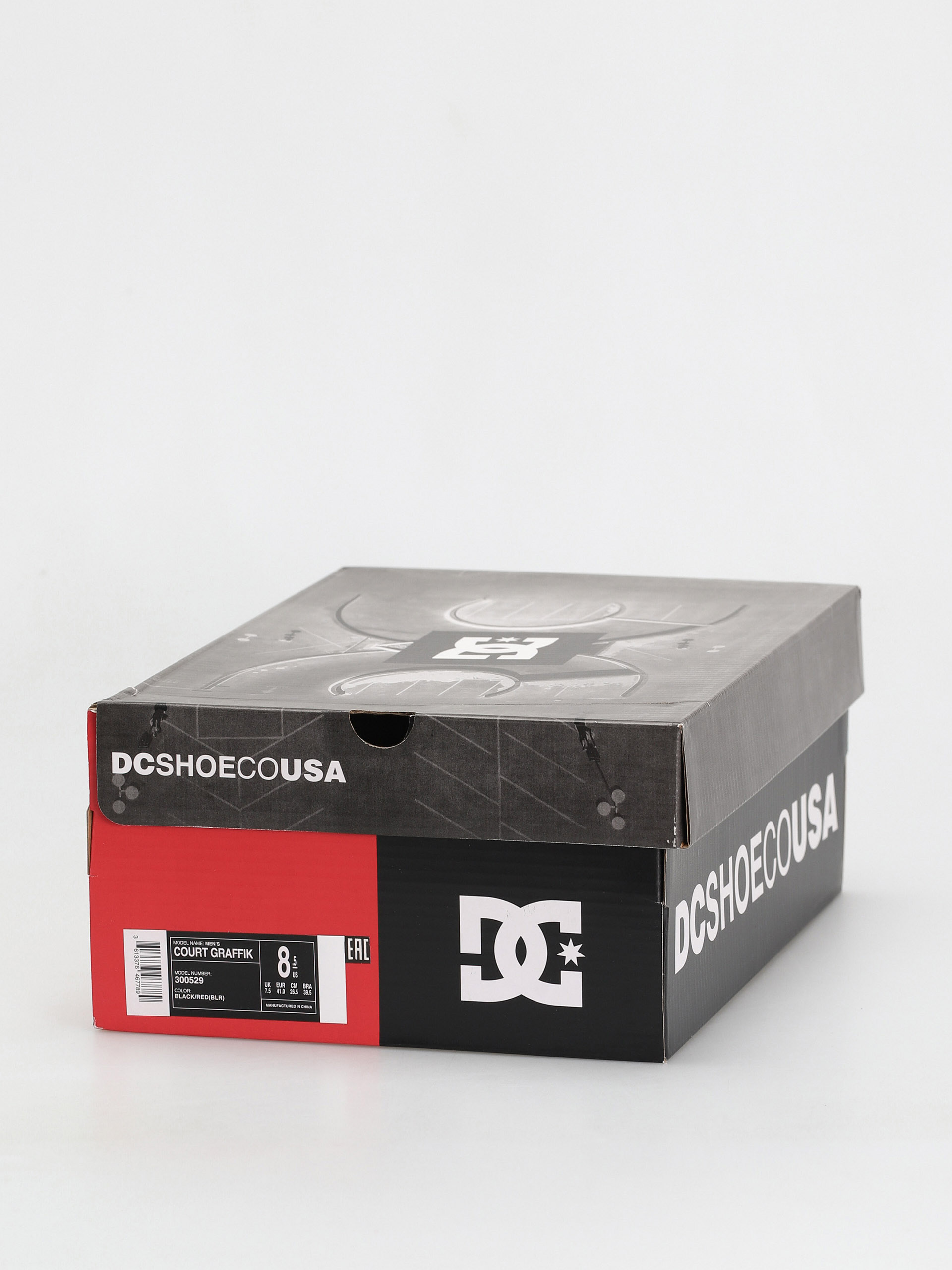 Buty DC Court Graffik (black/red)