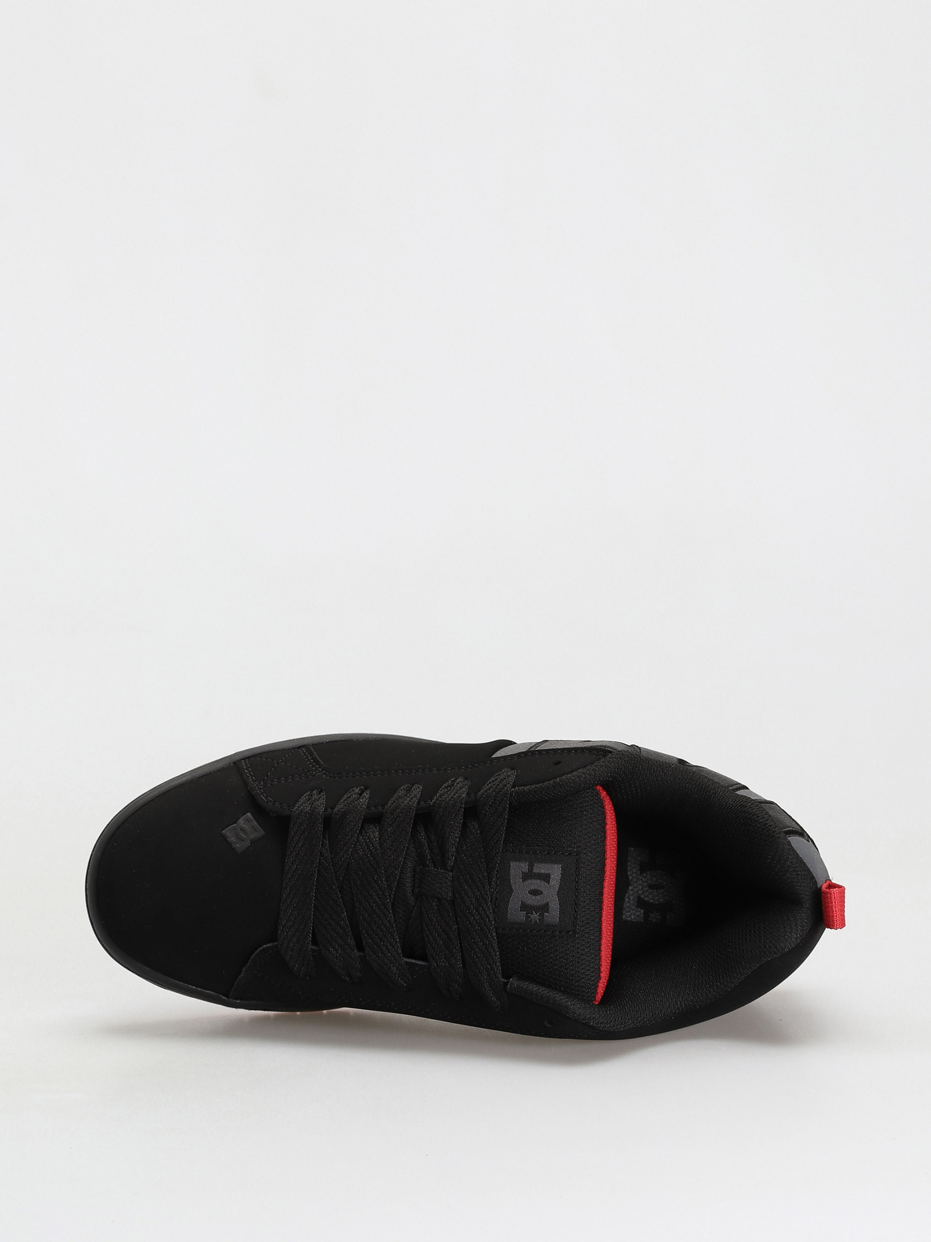 Buty DC Court Graffik Sq (black/grey/red)