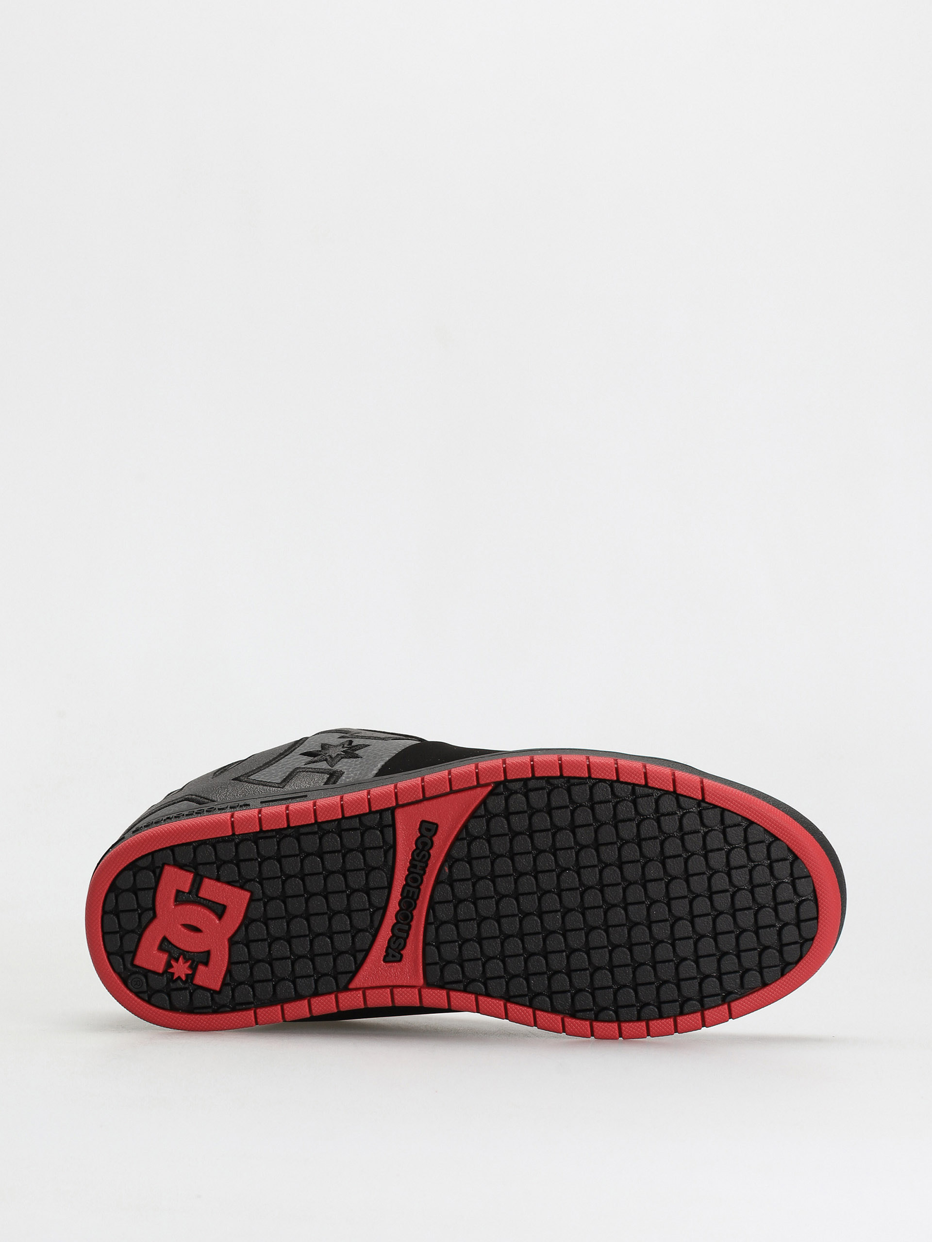 Buty DC Court Graffik Sq (black/grey/red)