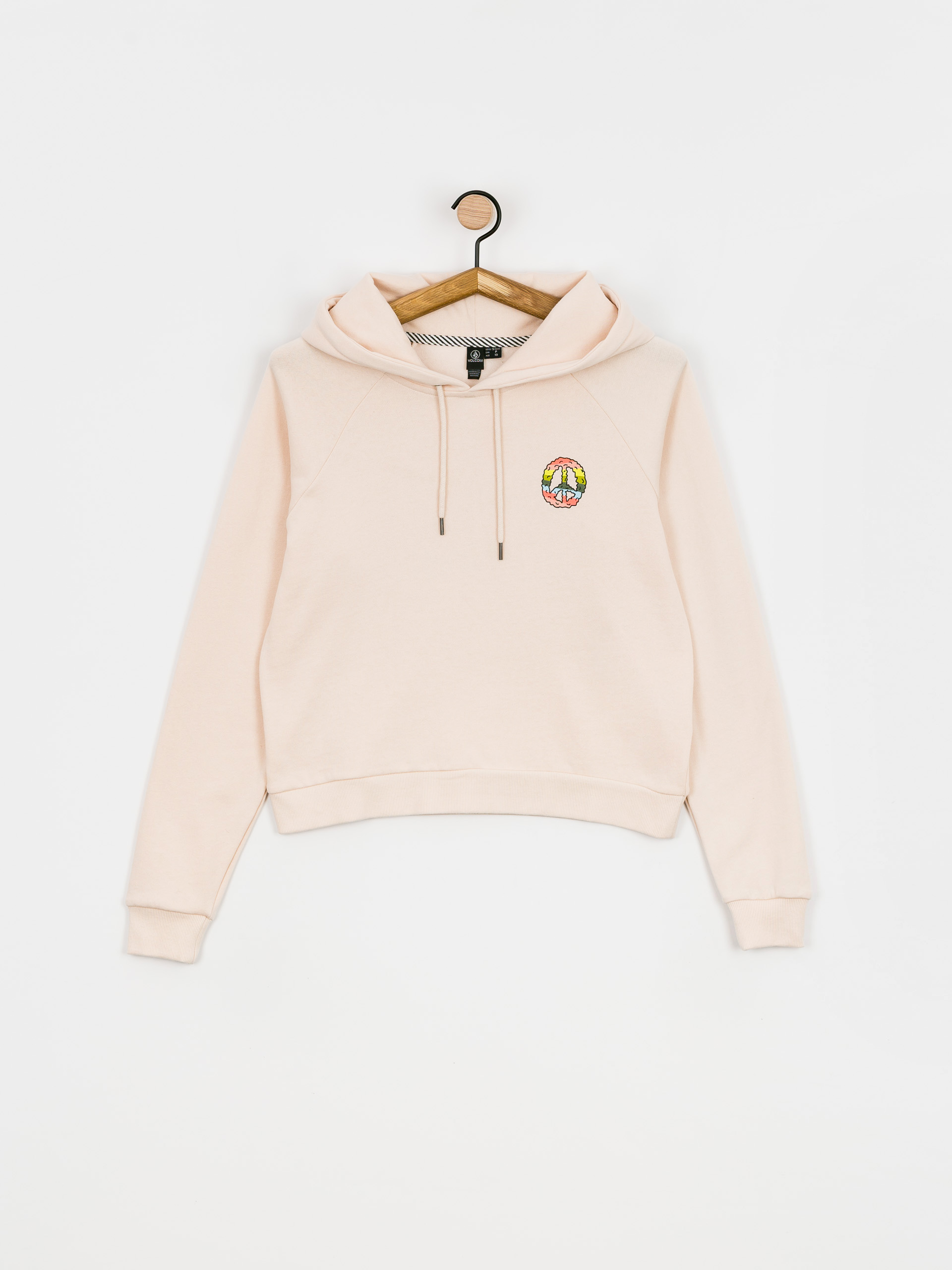 Bluza z kapturem Volcom Truly Stokin HD Wmn (sand brown)