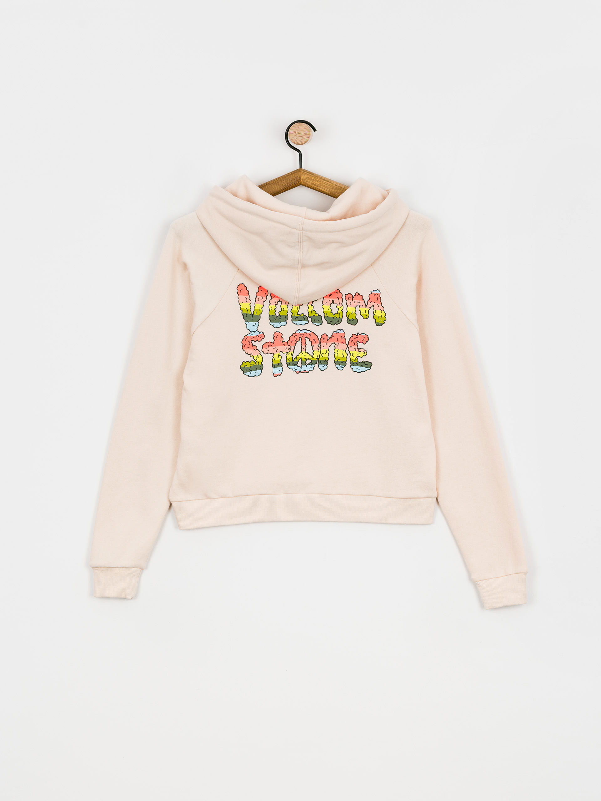 Bluza z kapturem Volcom Truly Stokin HD Wmn (sand brown)