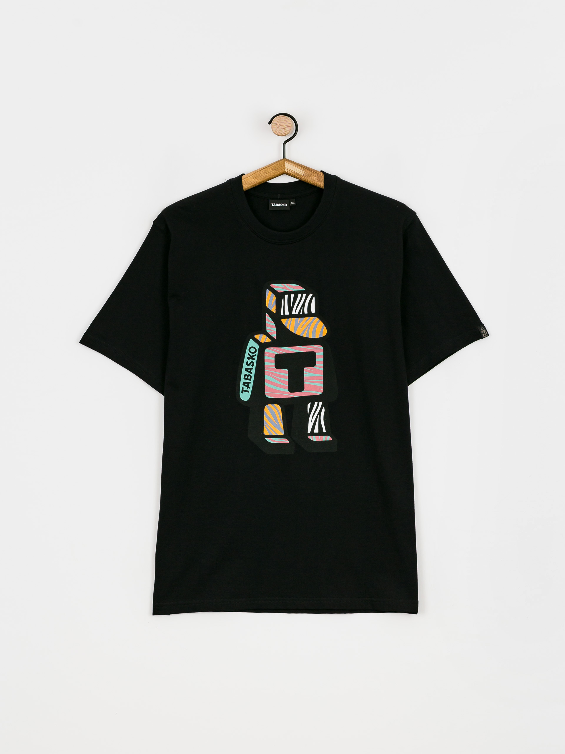 T-shirt Tabasko Pattern (black)