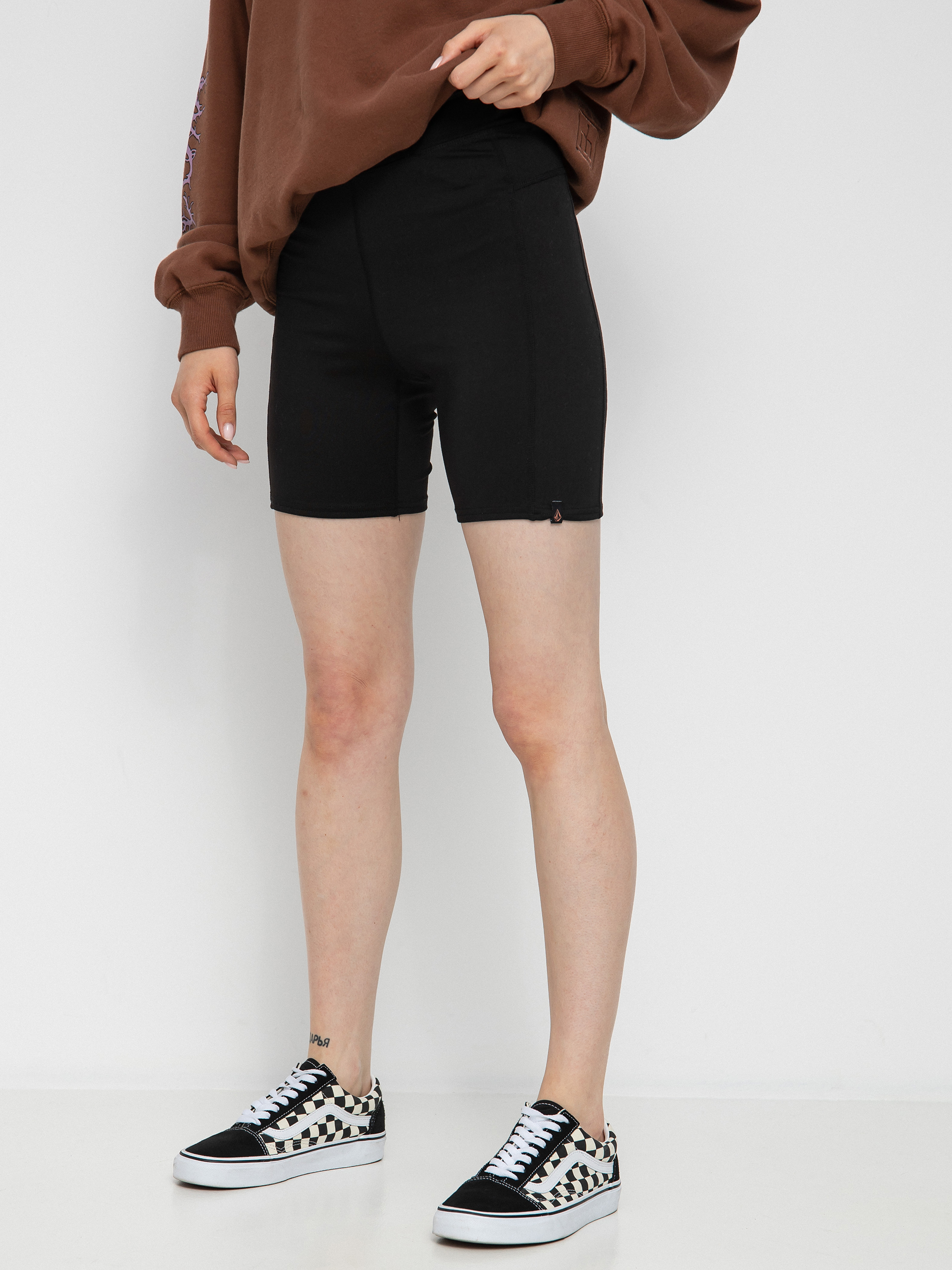 Szorty Volcom Lived In Bike Wmn (black)