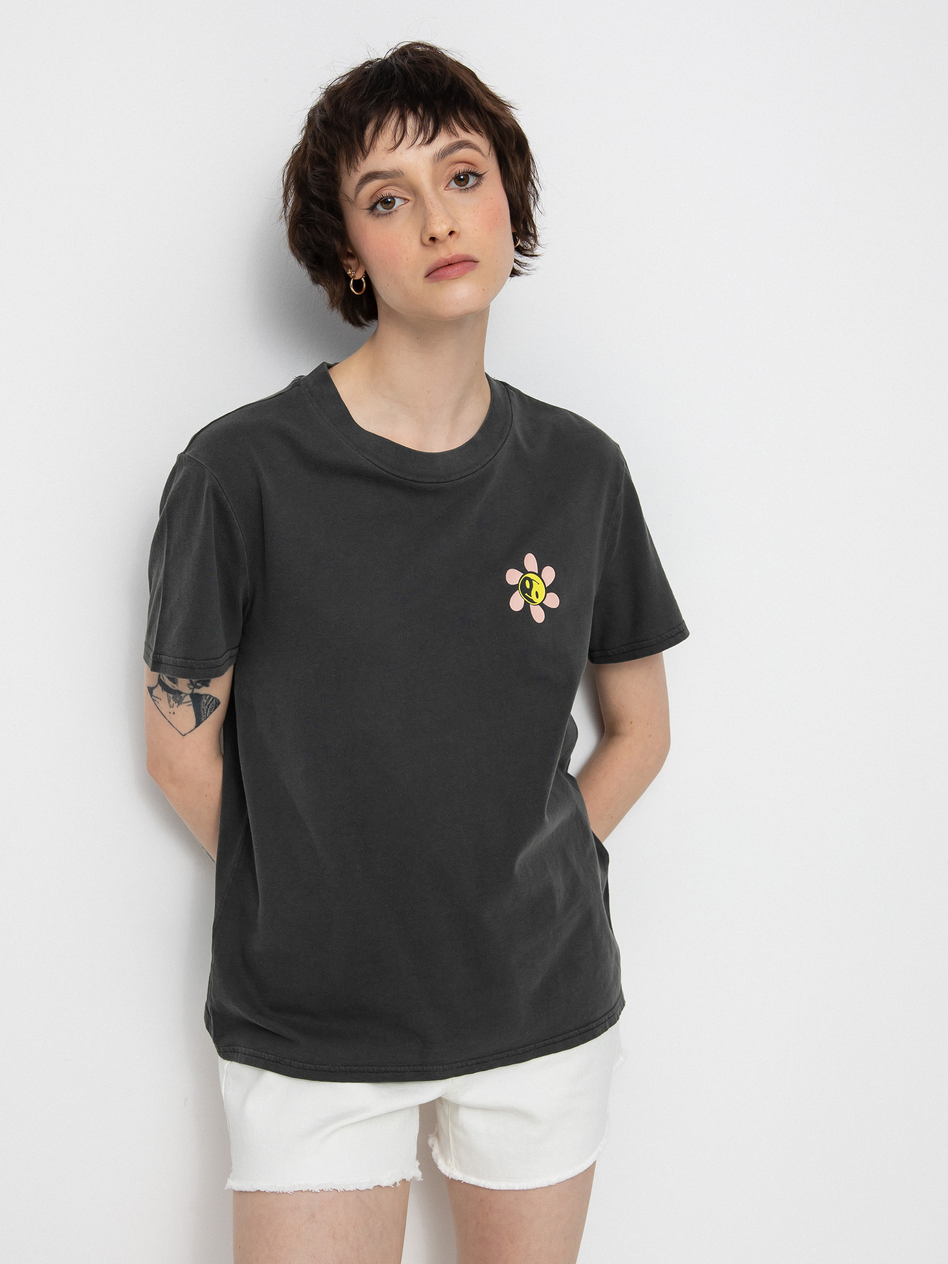 T-shirt Volcom Lock It Up Wmn (black)