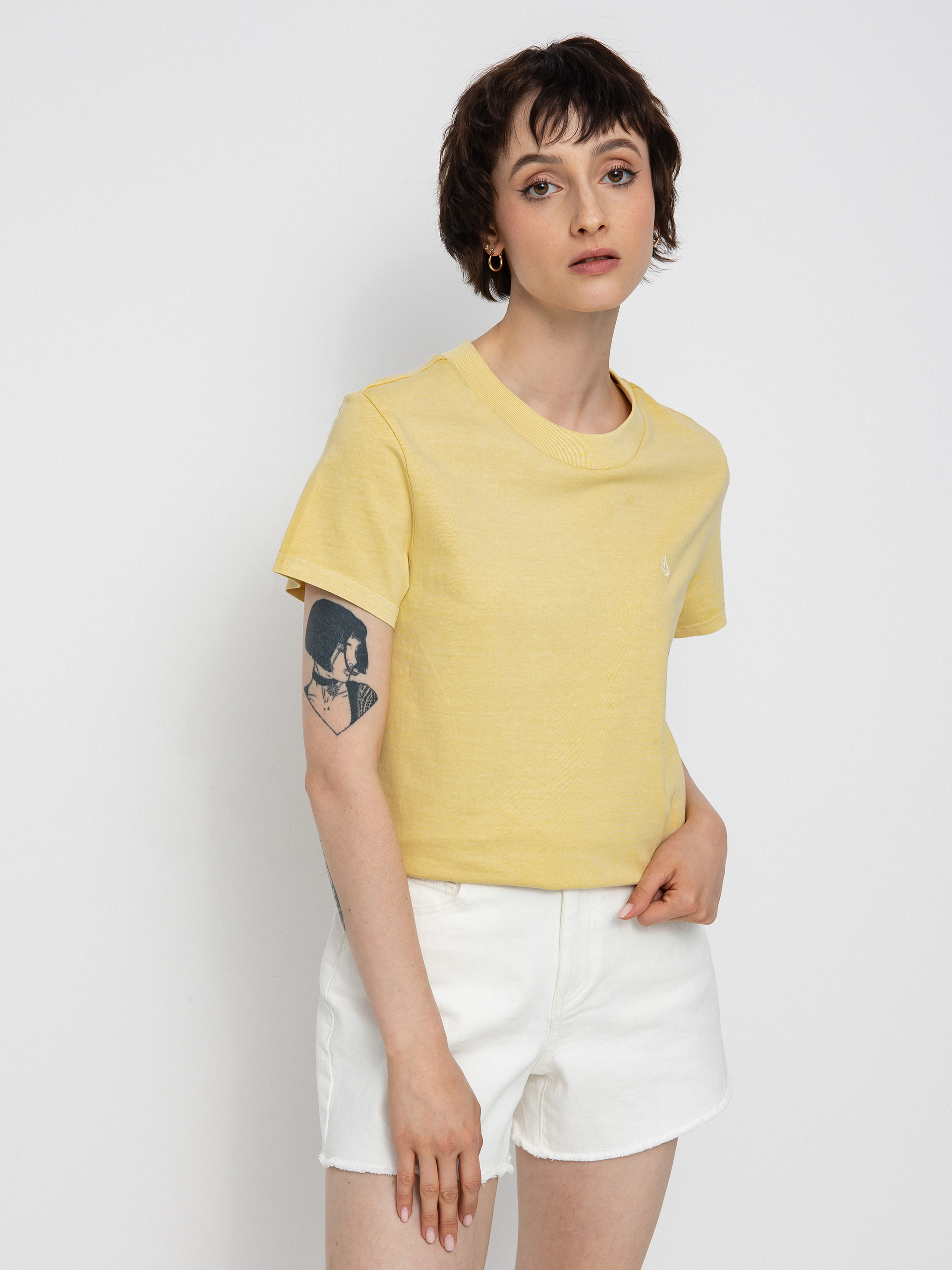 T-shirt Volcom Solid Stone Emb Wmn (wheat)