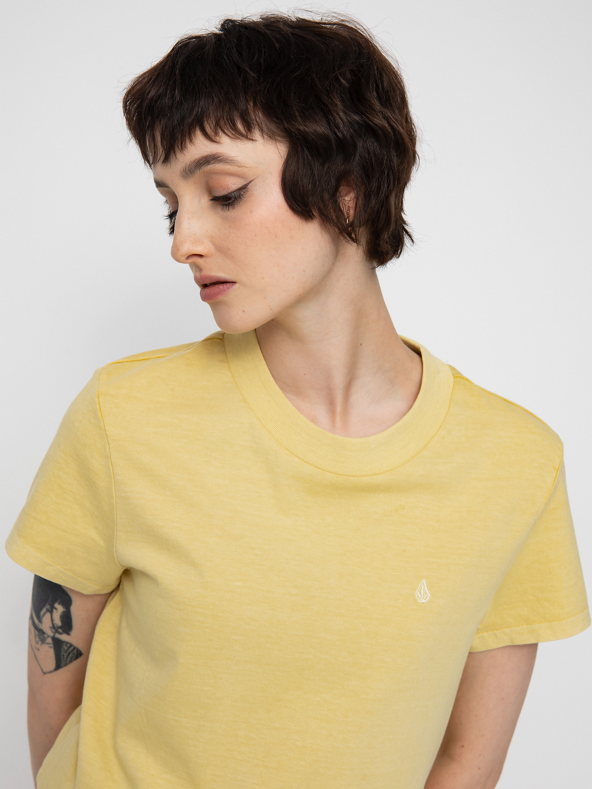 T-shirt Volcom Solid Stone Emb Wmn (wheat)