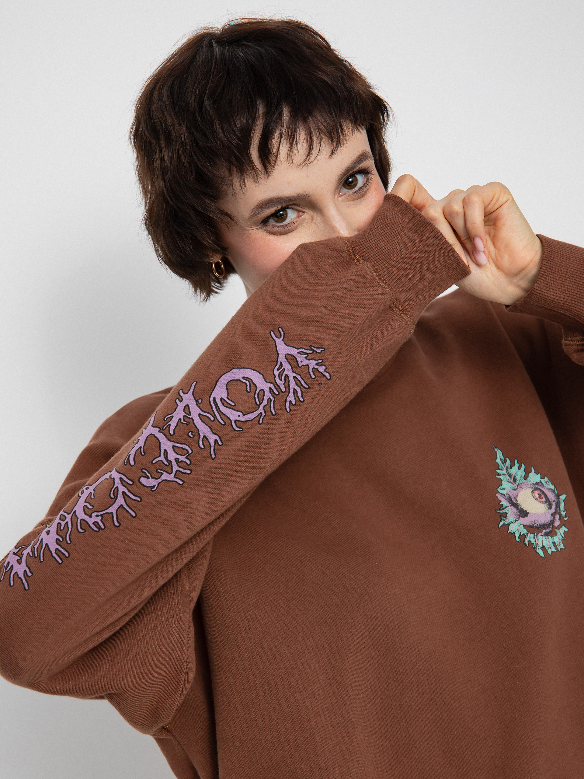 Bluza Volcom Max Loeffler Wmn (brown)