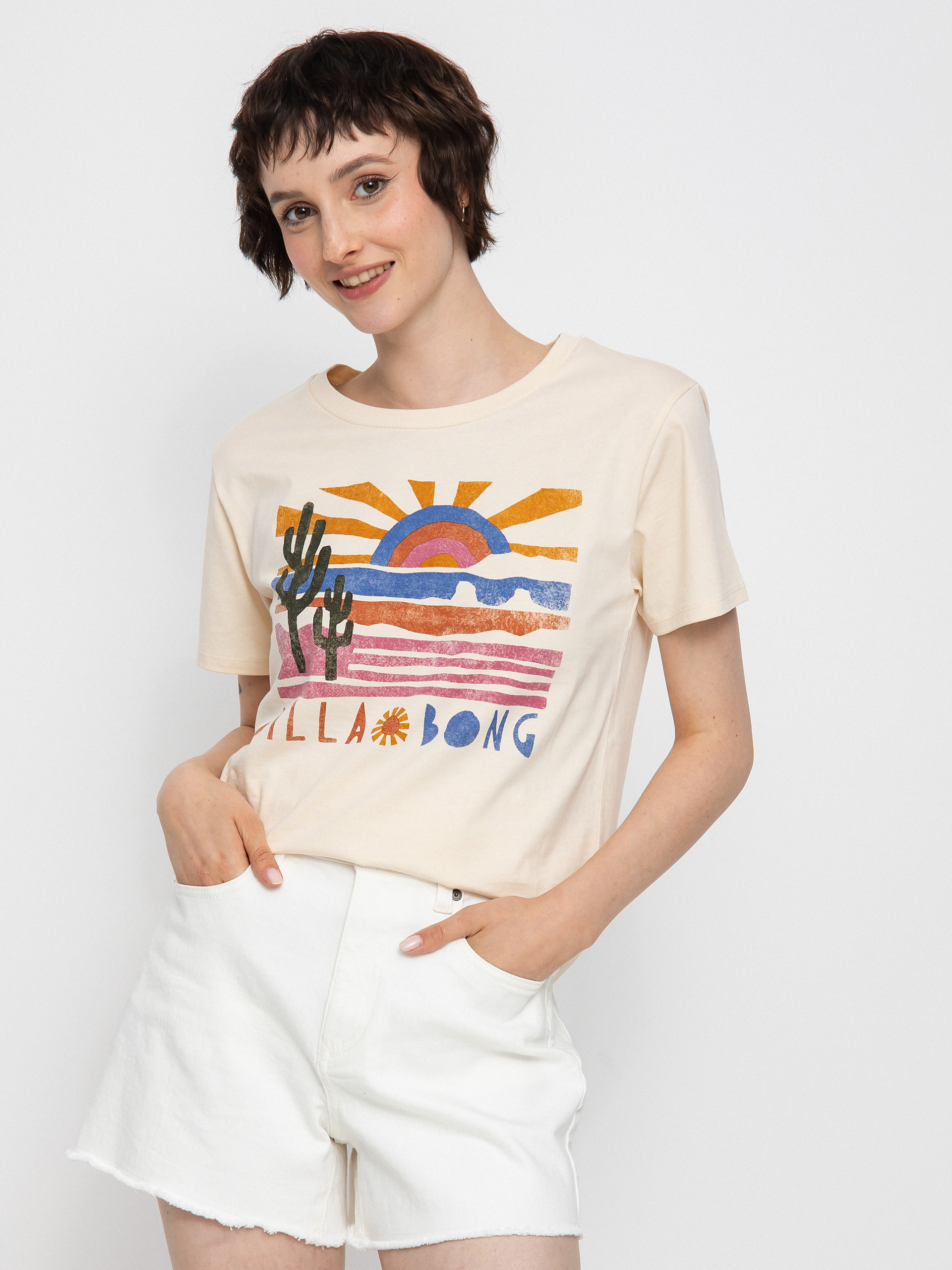 T-shirt Billabong Adiv Wmn (antique white)