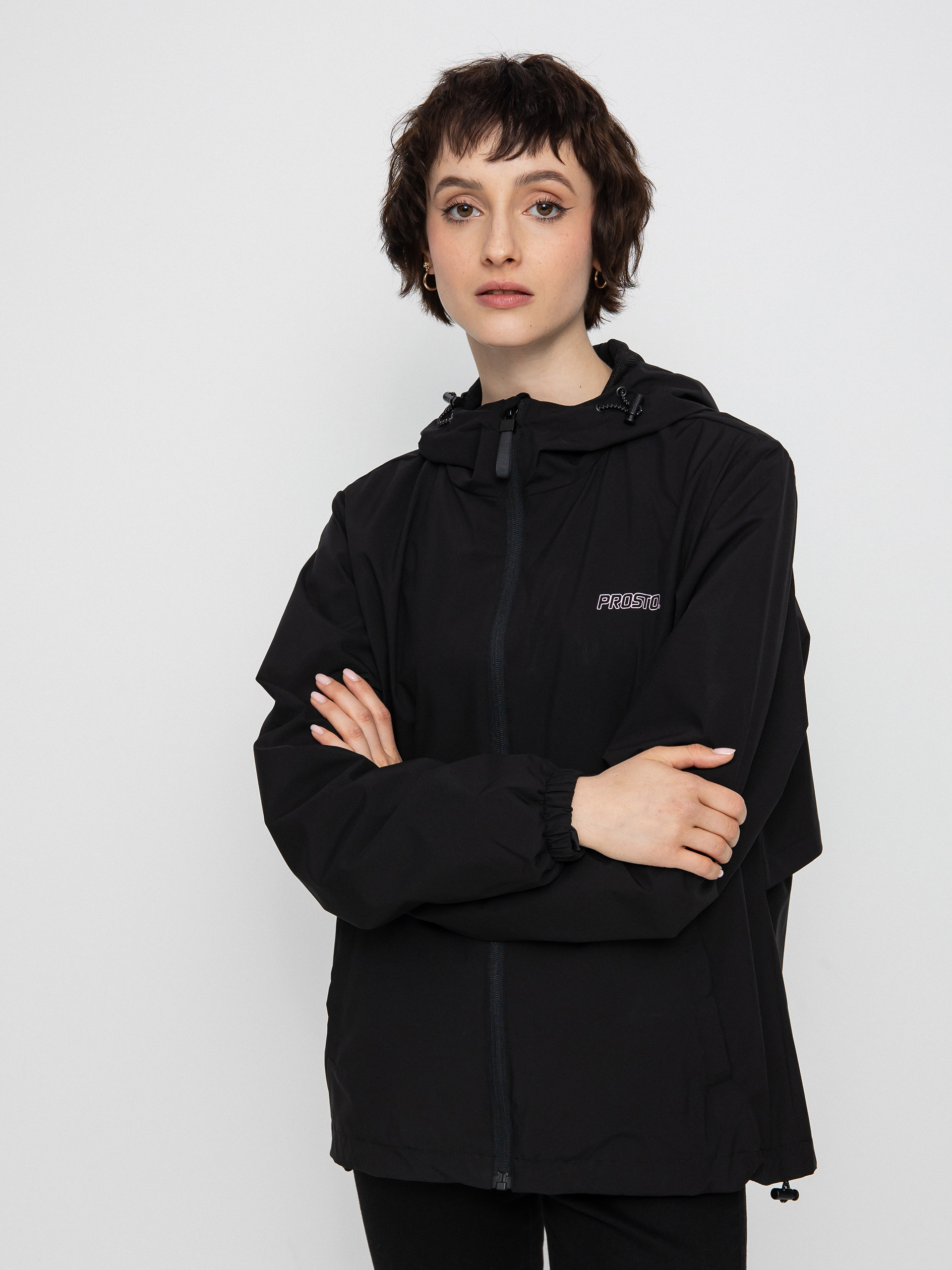 Kurtka Prosto Windbraker Wmn (black)