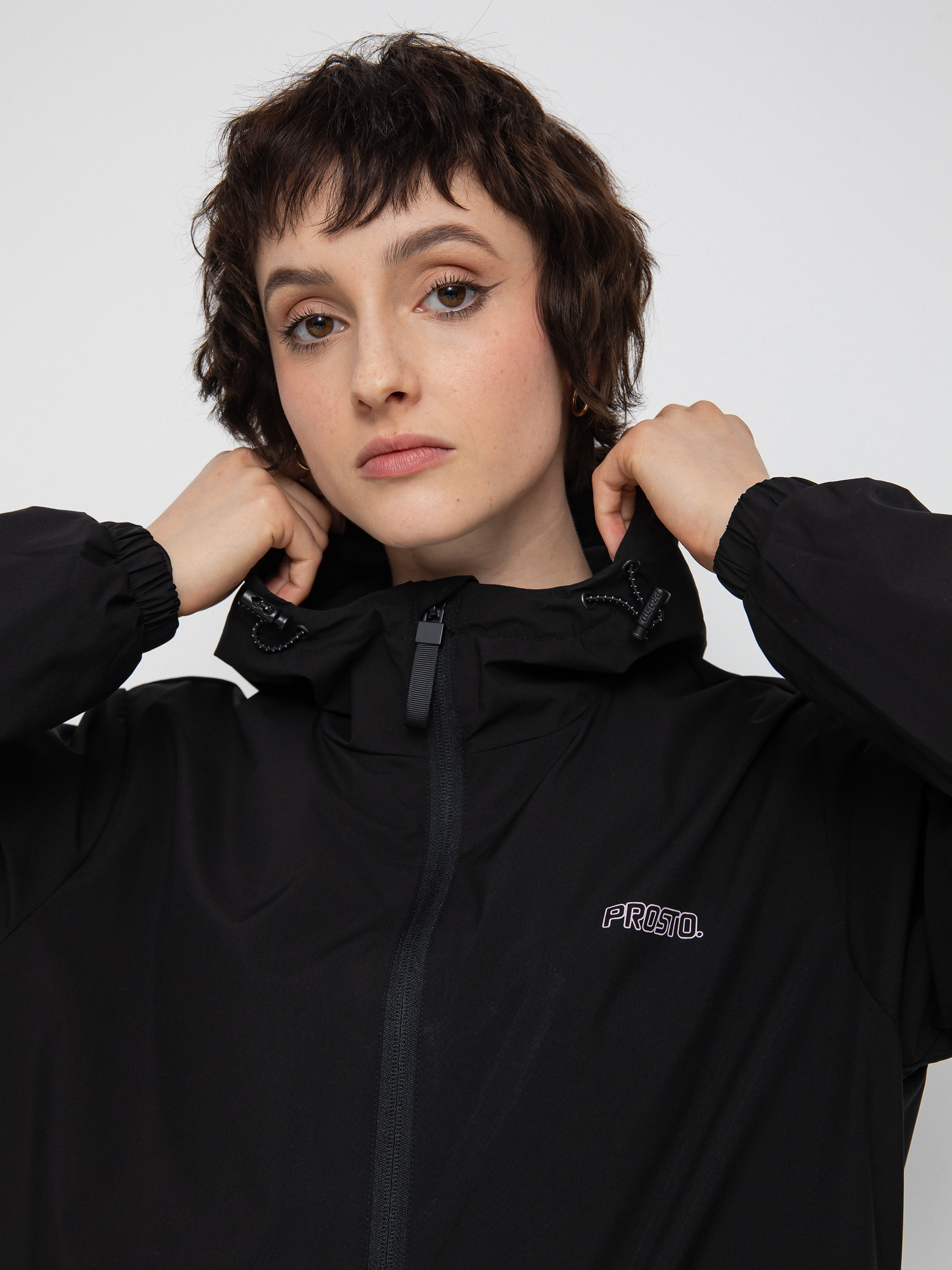 Kurtka Prosto Windbraker Wmn (black)