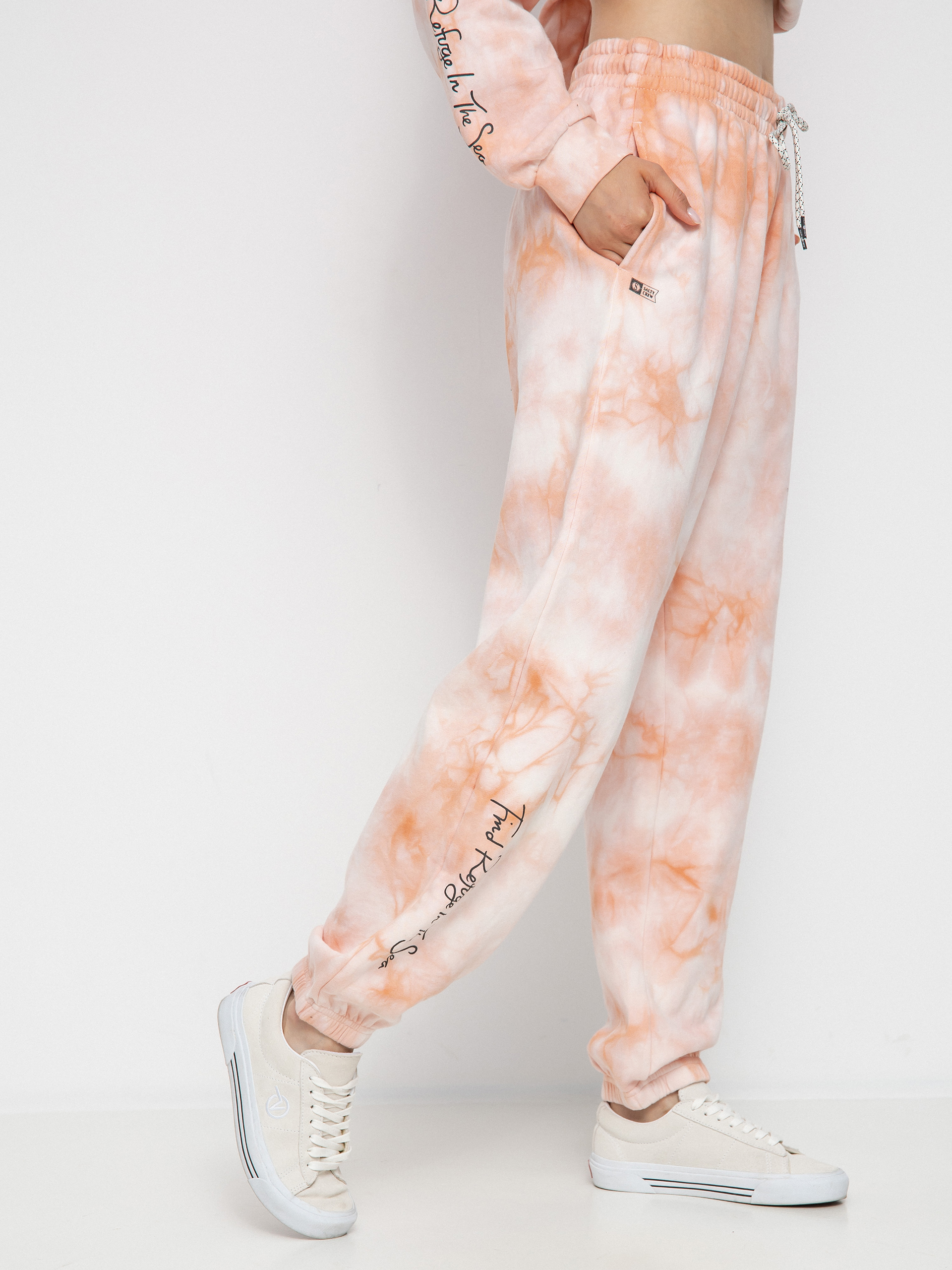 Spodnie Salty Crew Alpha Wmn (peach tie dye)