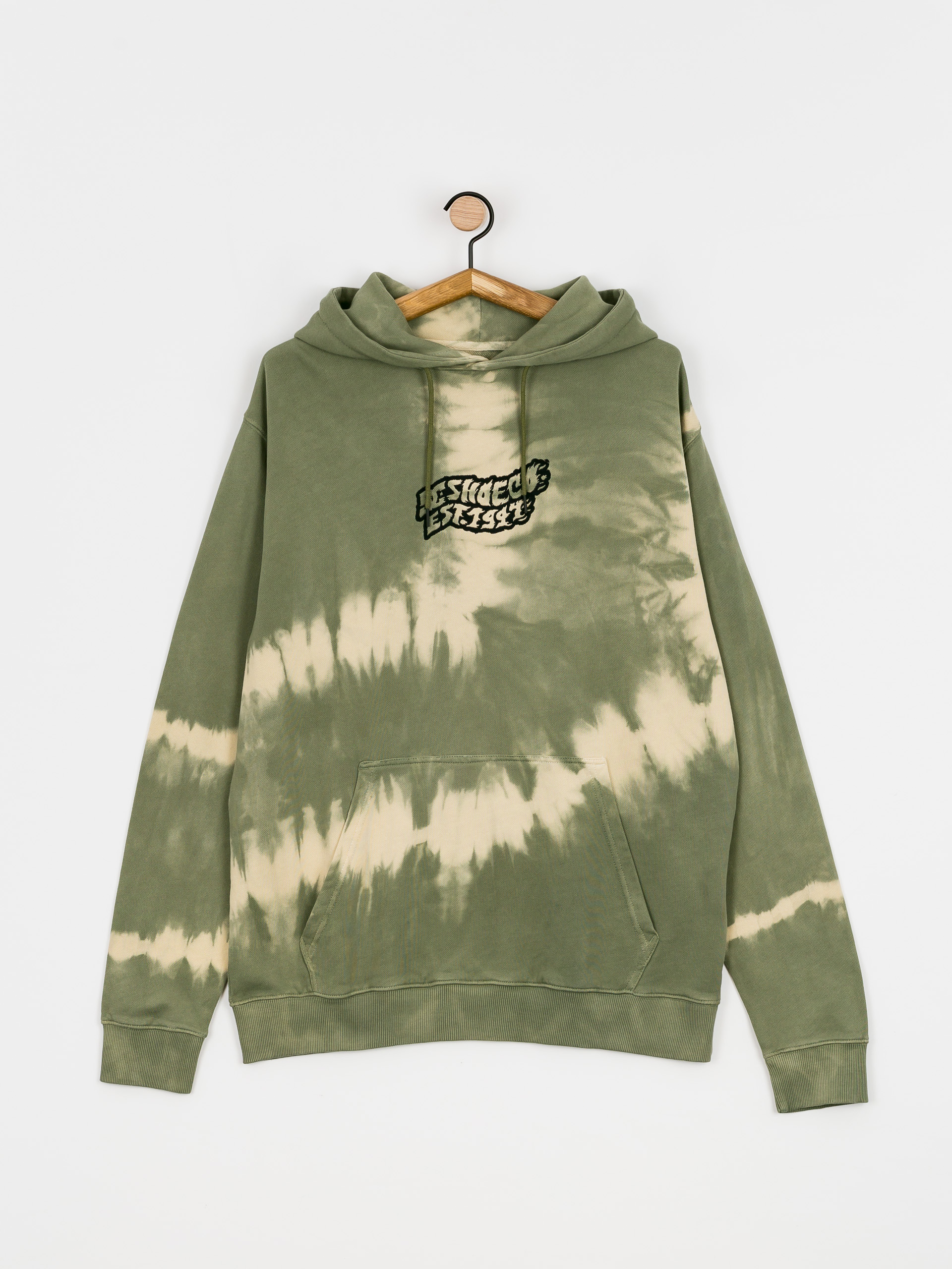 Bluza z kapturem DC Raiser HD (olivine tie dye)